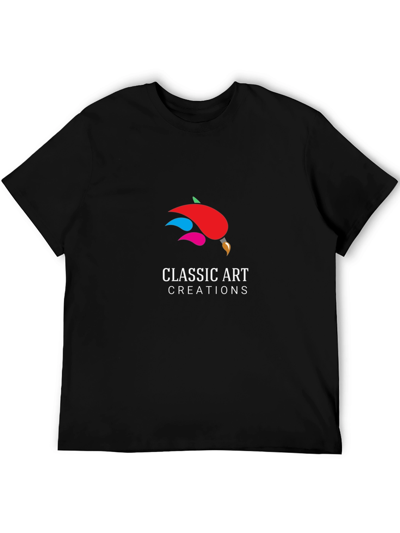 Classic Art Creations Black T-Shirt