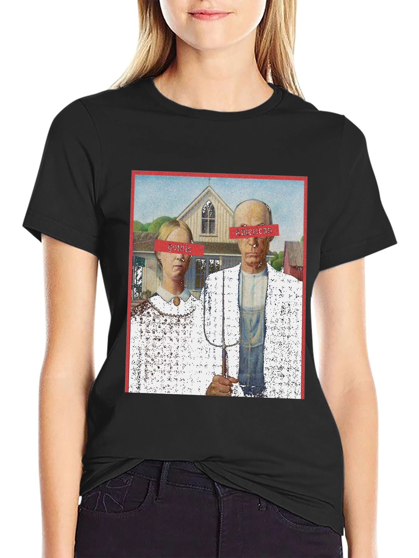 American Gothic Spoof Graphic Tee