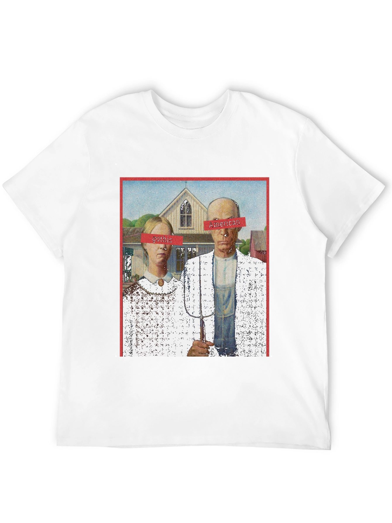 American Gothic Spoof Graphic Tee