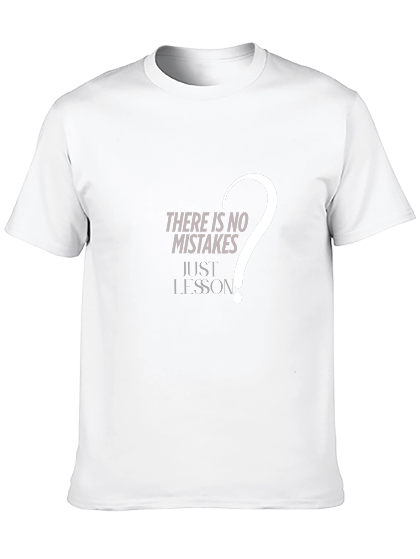 Mistakes Lessons Graphic Tee - Black