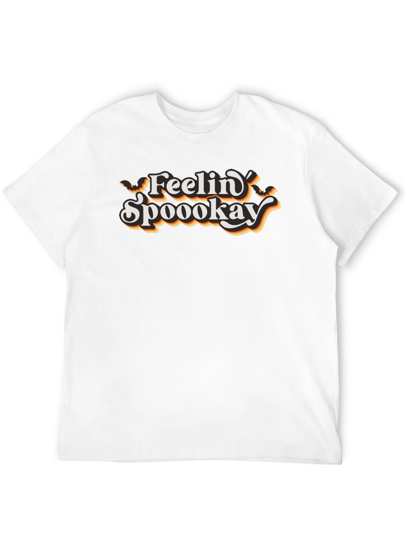 Feelin Spoookay Graphic T-Shirt - Halloween Tee