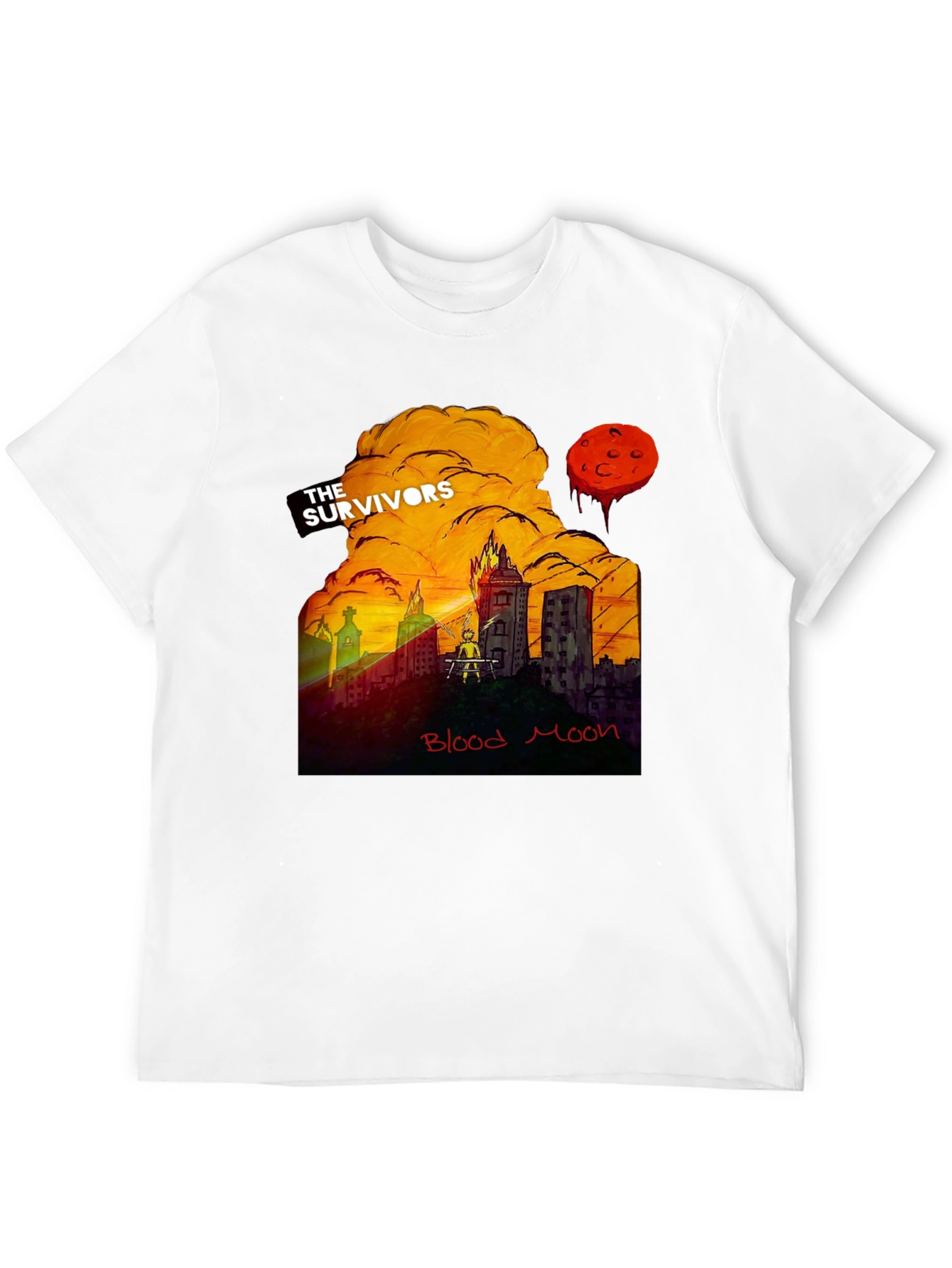 The Survivors Blood Moon Graphic Tee