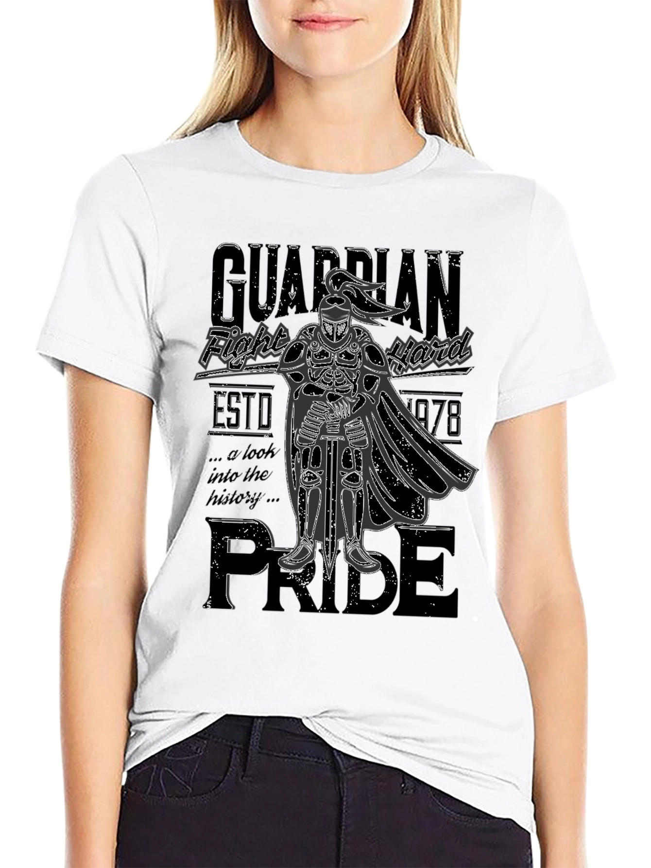 Guardian Pride Black T-Shirt