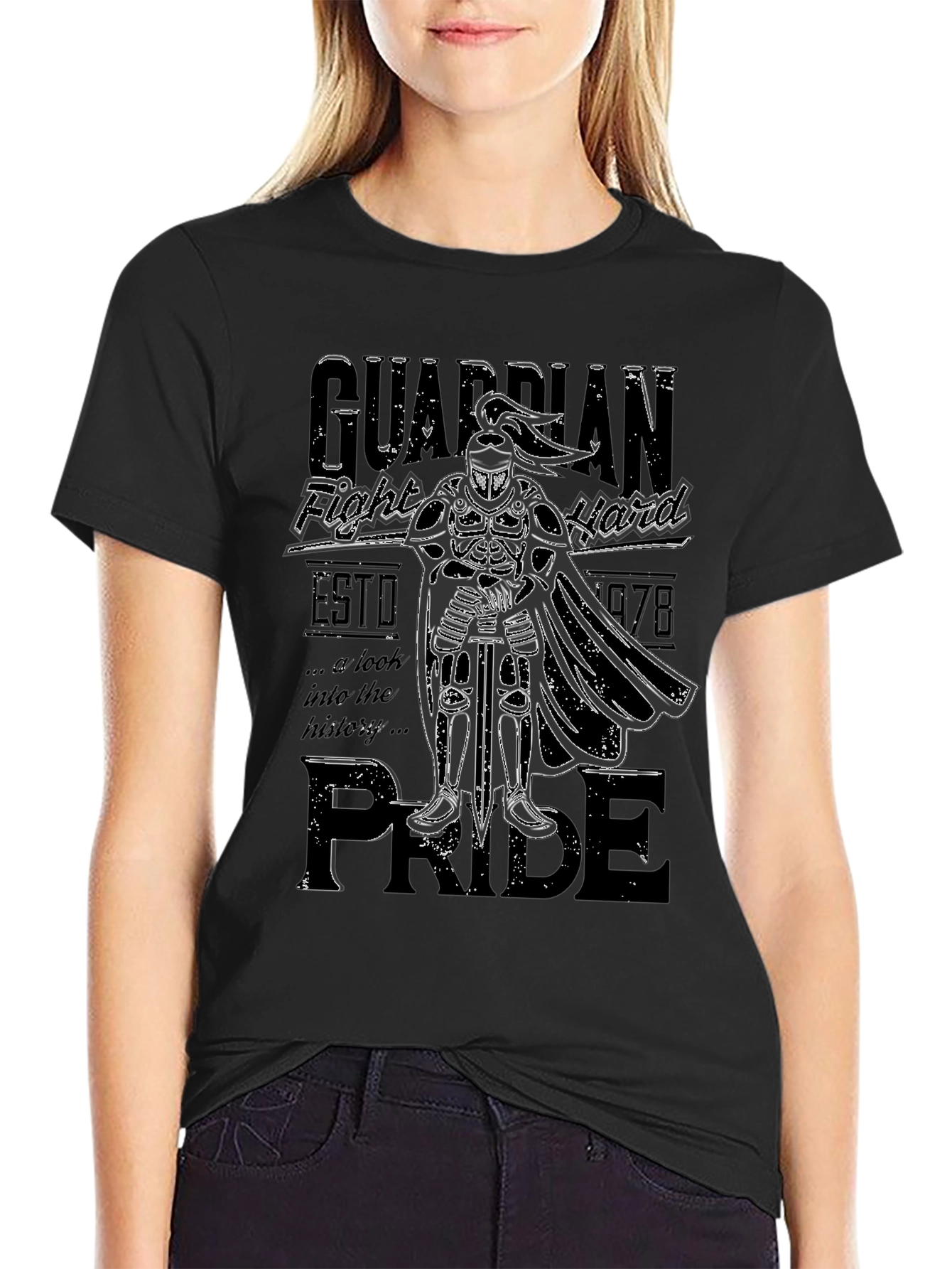 Guardian Pride Black T-Shirt