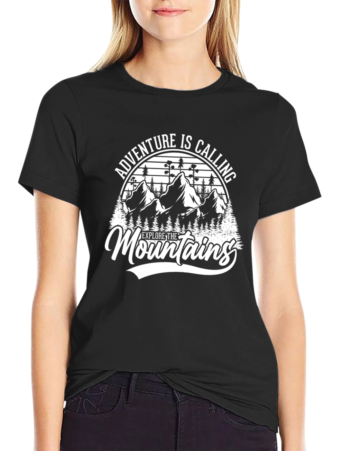 Adventure is Calling T-Shirt | Explore the Mountains