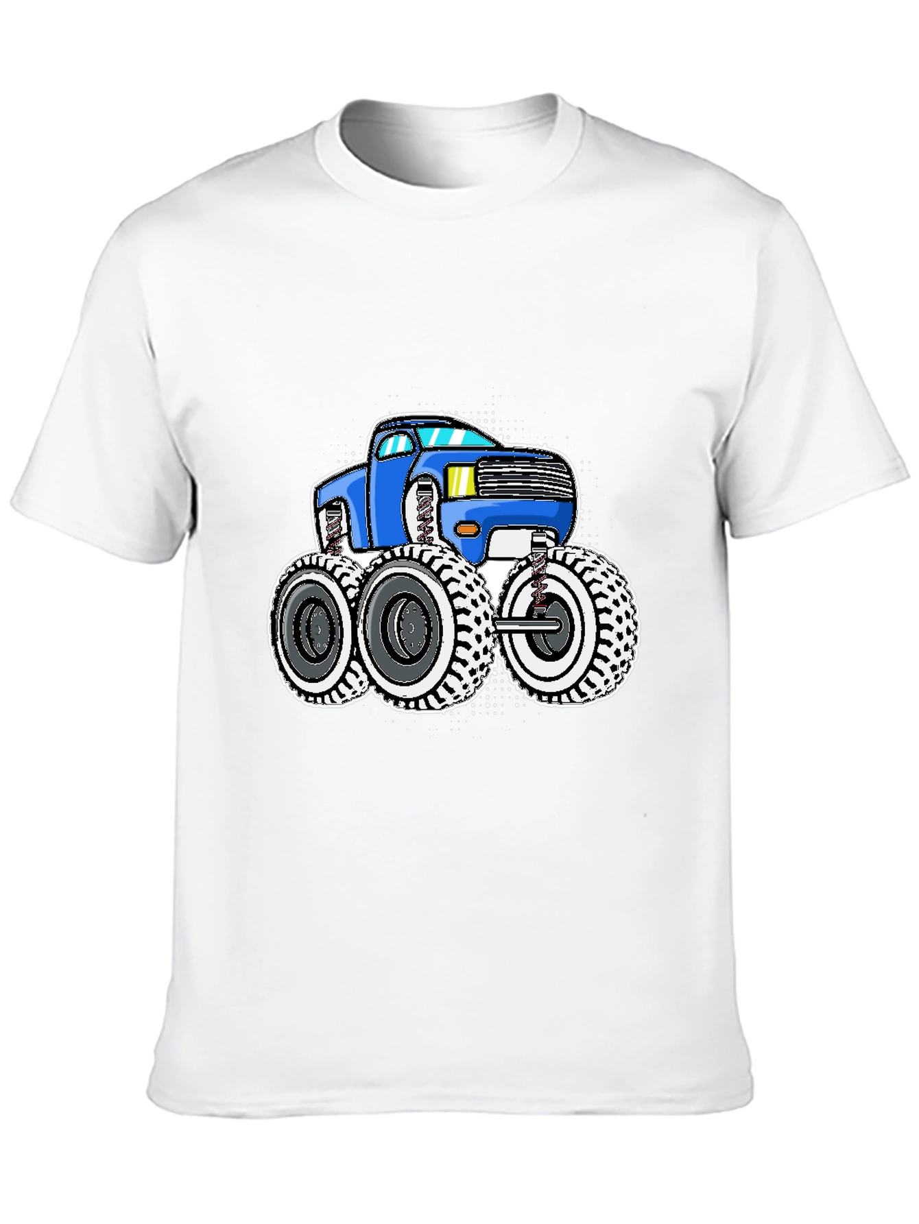 Monster Truck Graphic Tee - Black