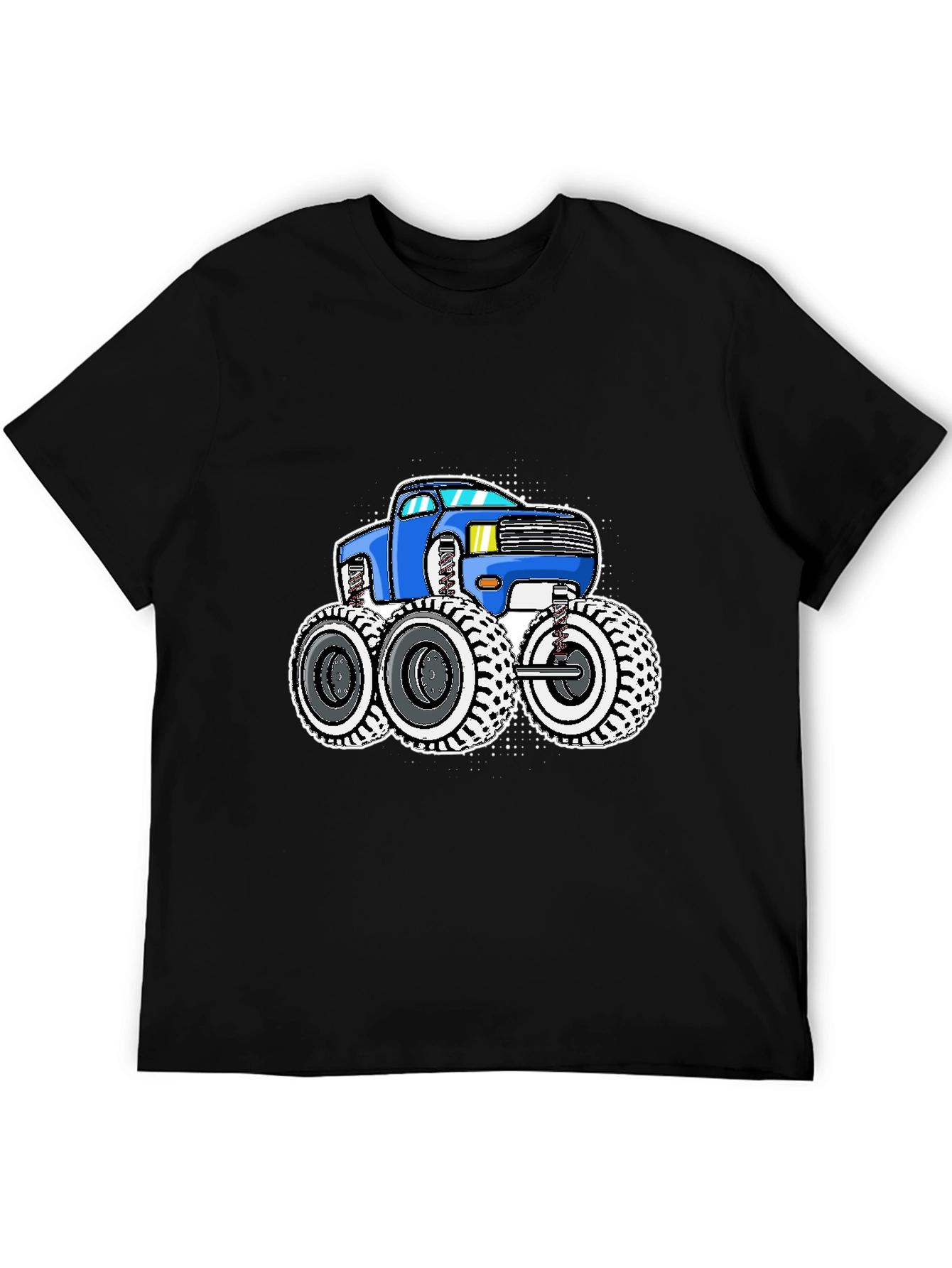 Monster Truck Graphic Tee - Black