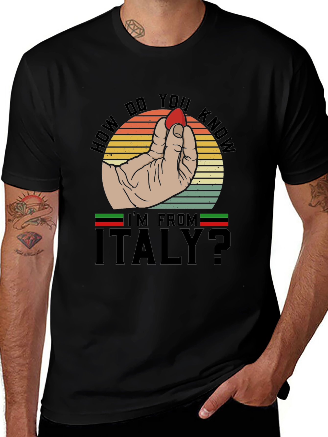 How Do You Know Im From Italy? T-Shirt