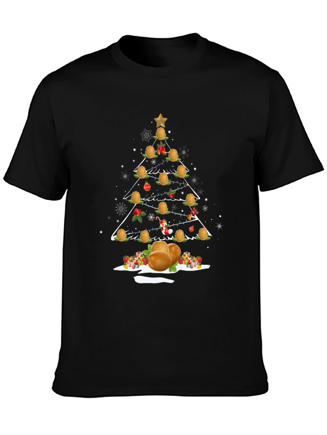 Kiwi Christmas Tree T-Shirt