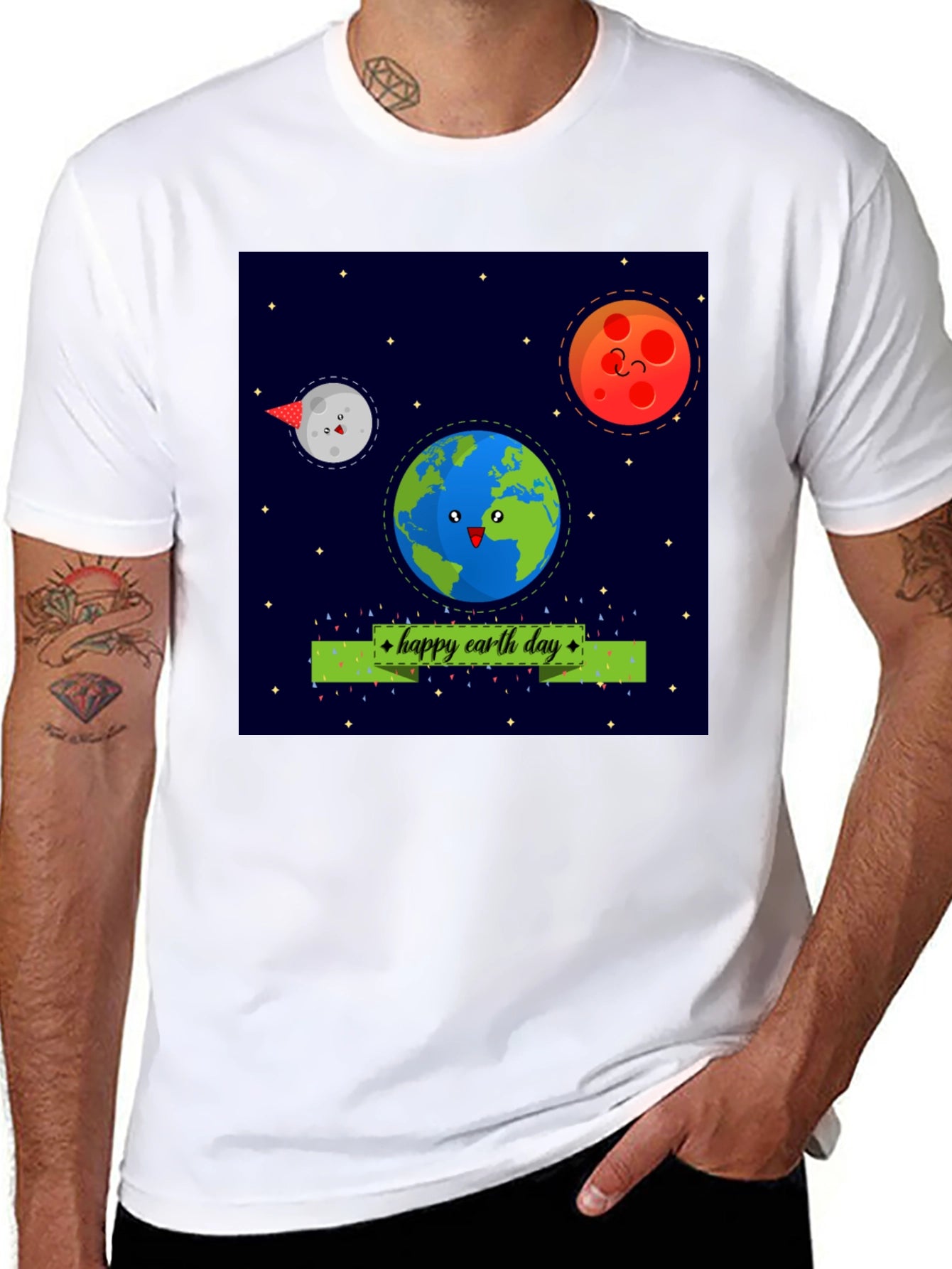 Happy Earth Day Graphic T-Shirt