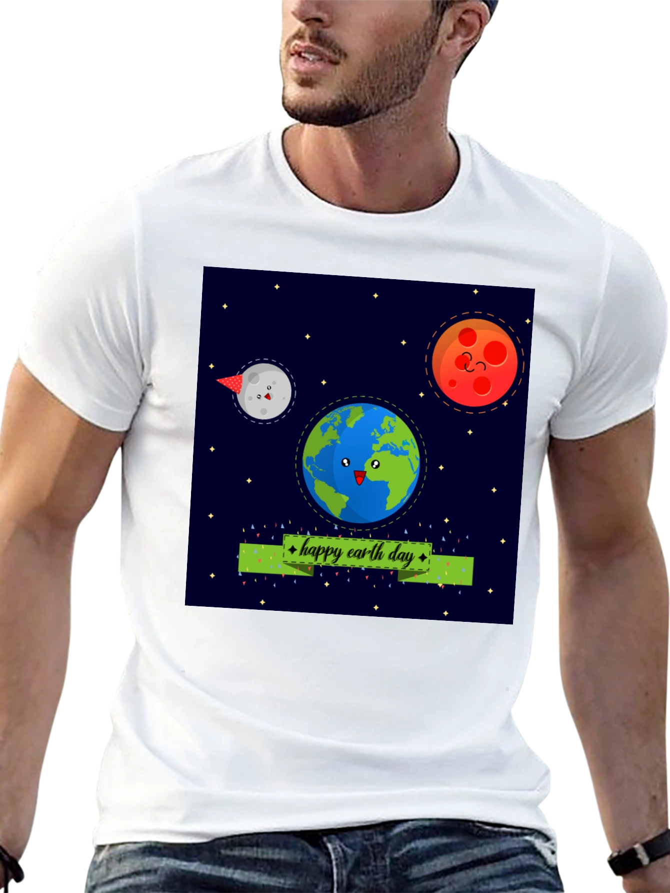 Happy Earth Day Graphic T-Shirt