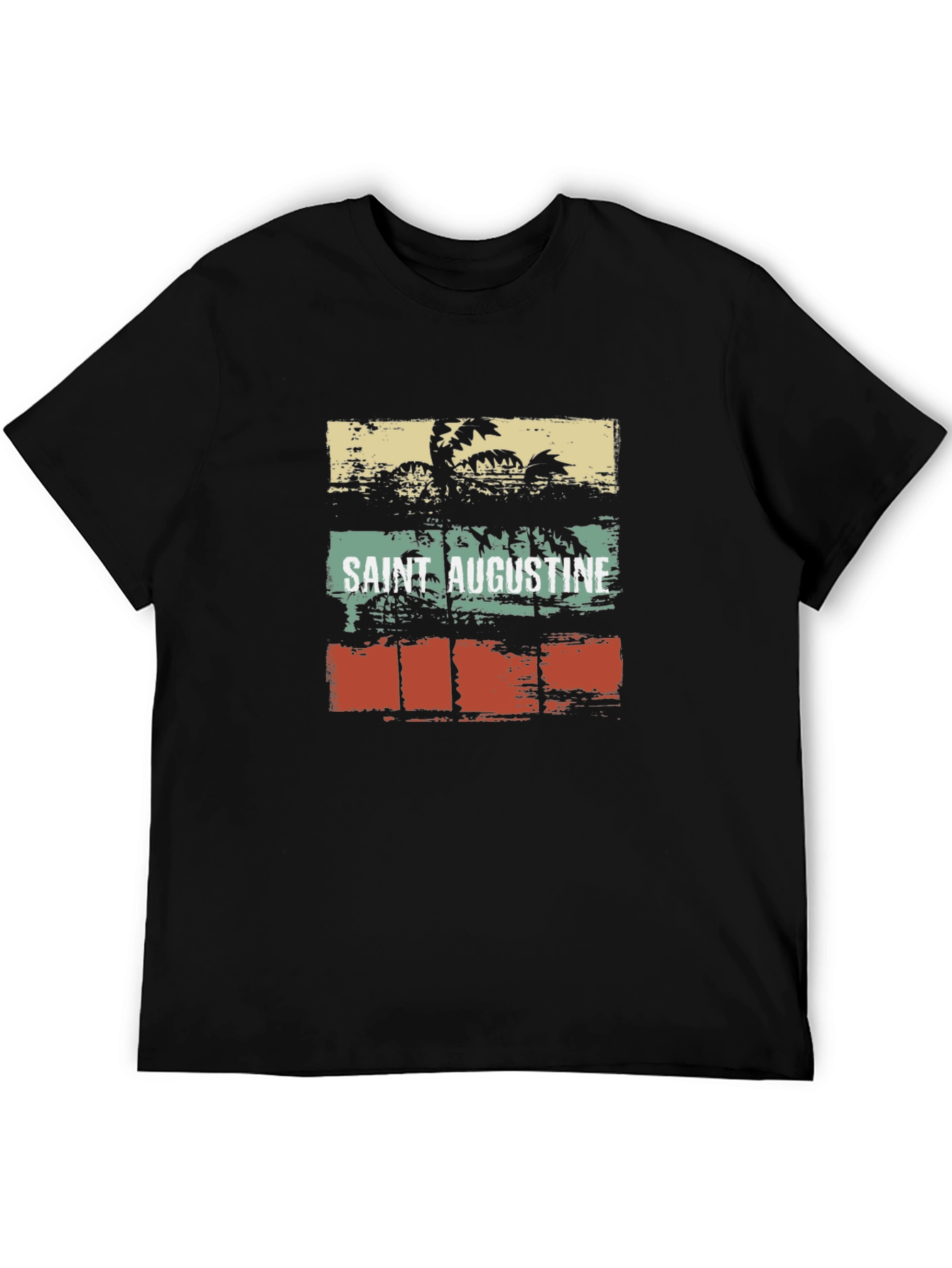 Saint Augustine Palm Tree Graphic Tee
