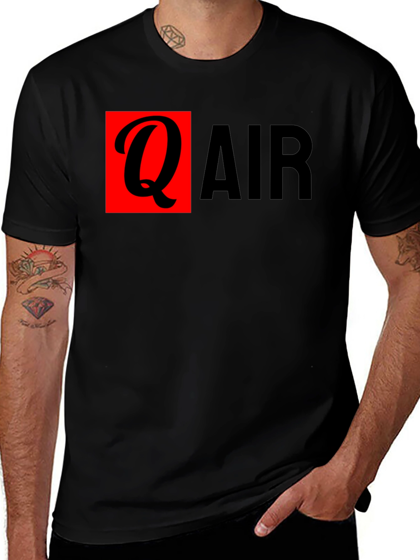 Q Air Graphic Tee - Bold Style