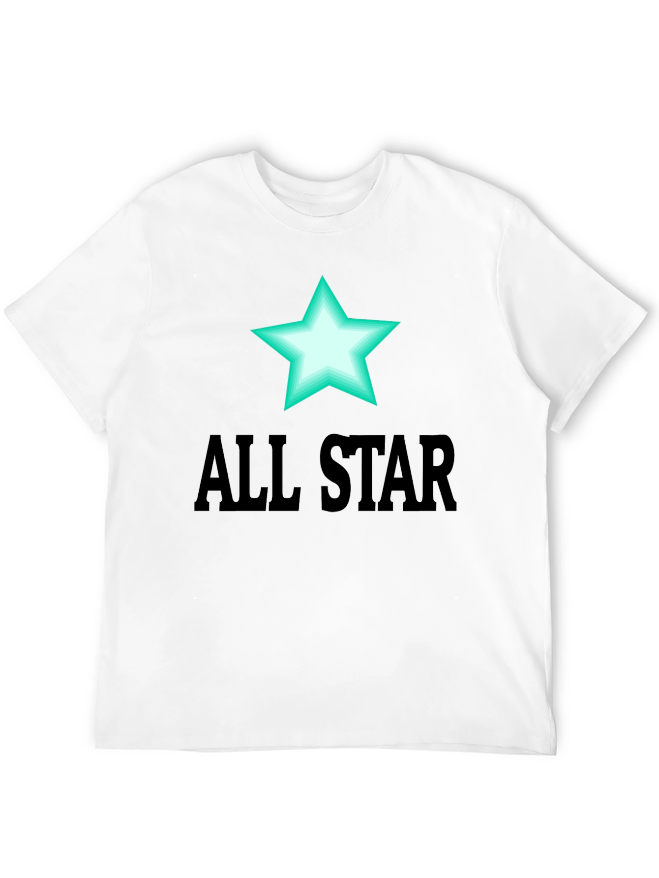 All Star Graphic Tee - Mens Black T-Shirt