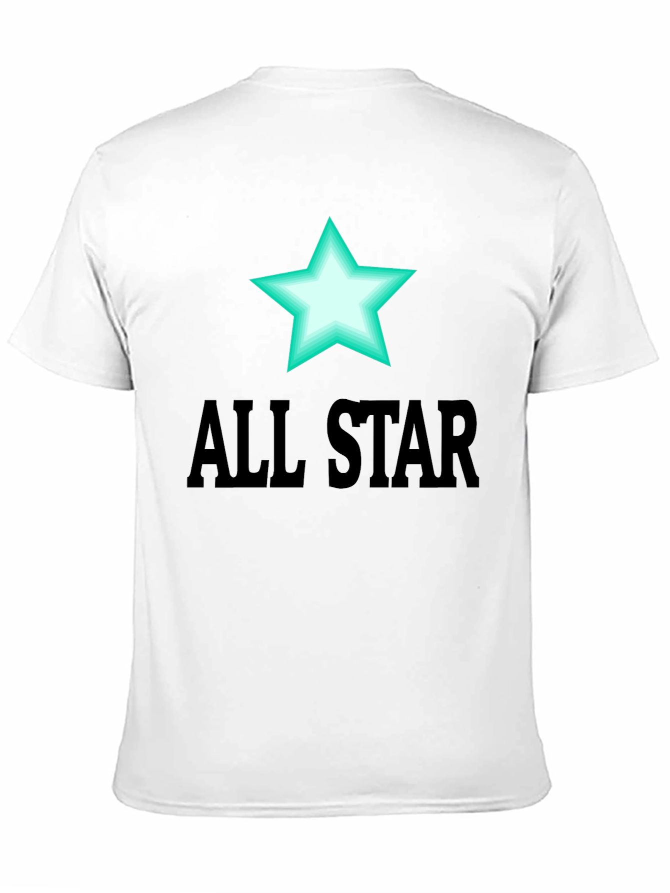 All Star Graphic Tee - Mens Black T-Shirt