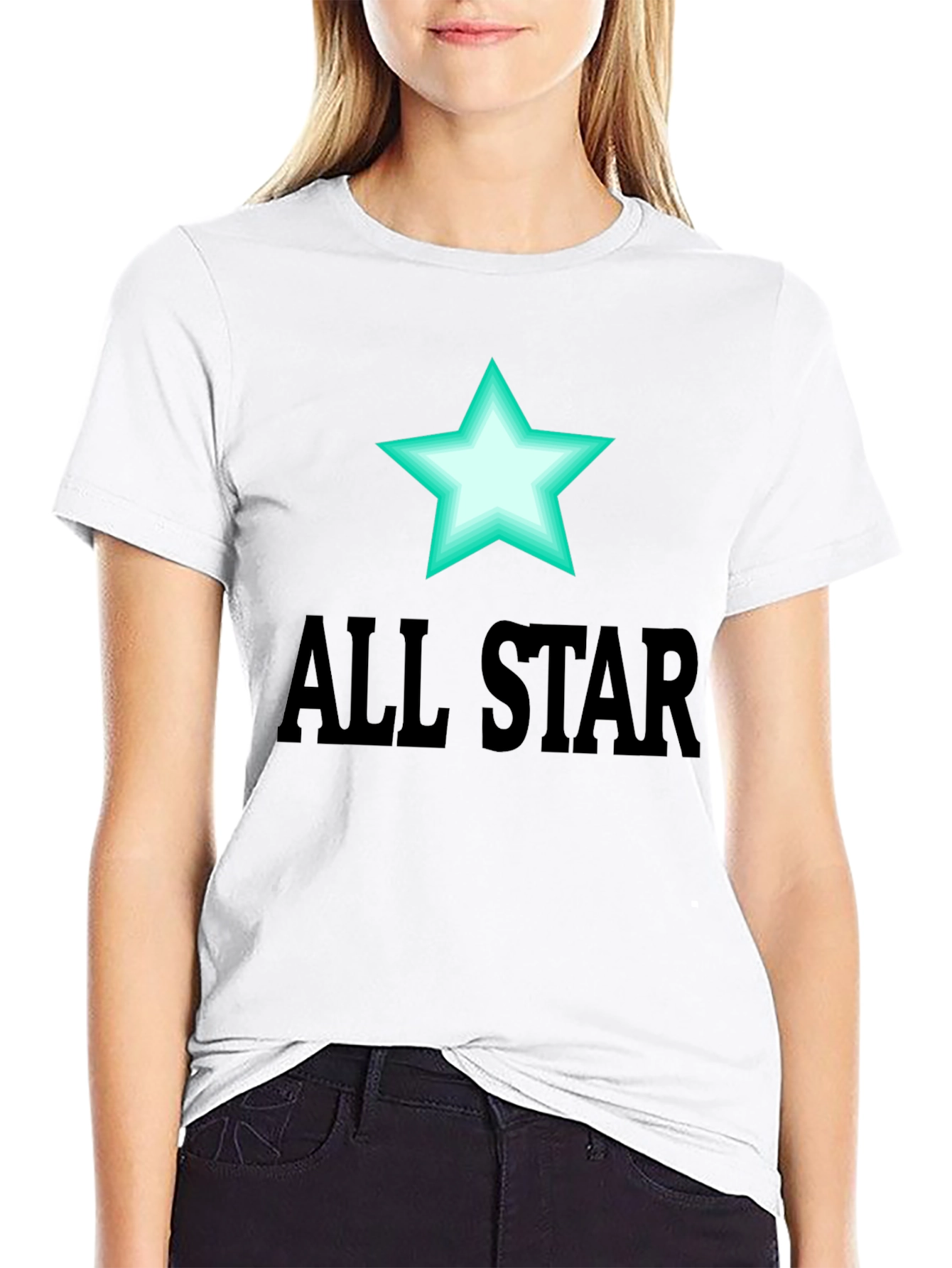 All Star Graphic Tee - Mens Black T-Shirt