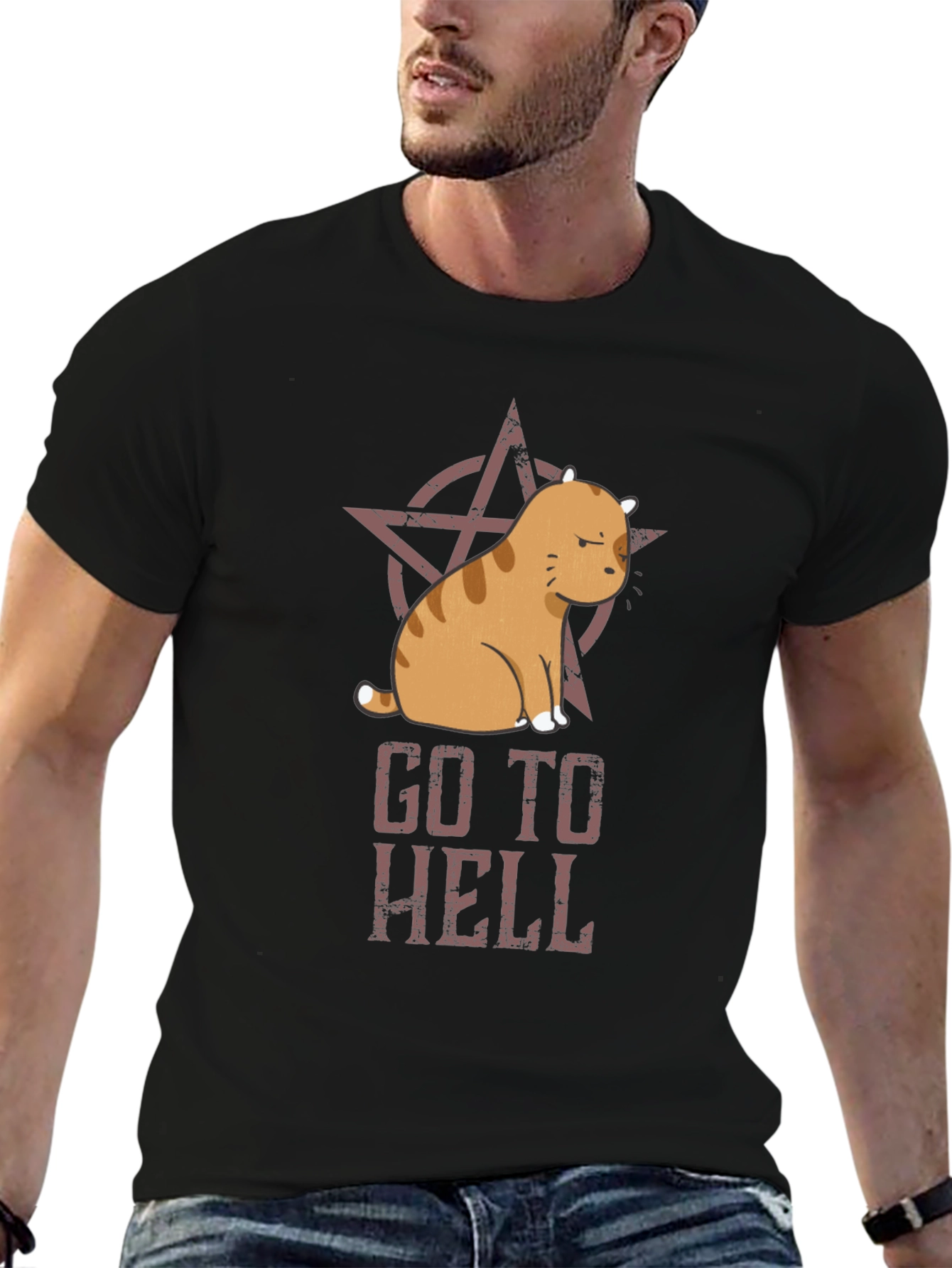 Go To Hell Cat T-Shirt - Unisex