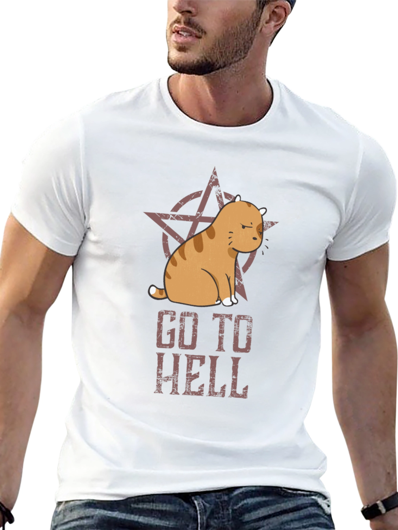 Go To Hell Cat T-Shirt - Unisex