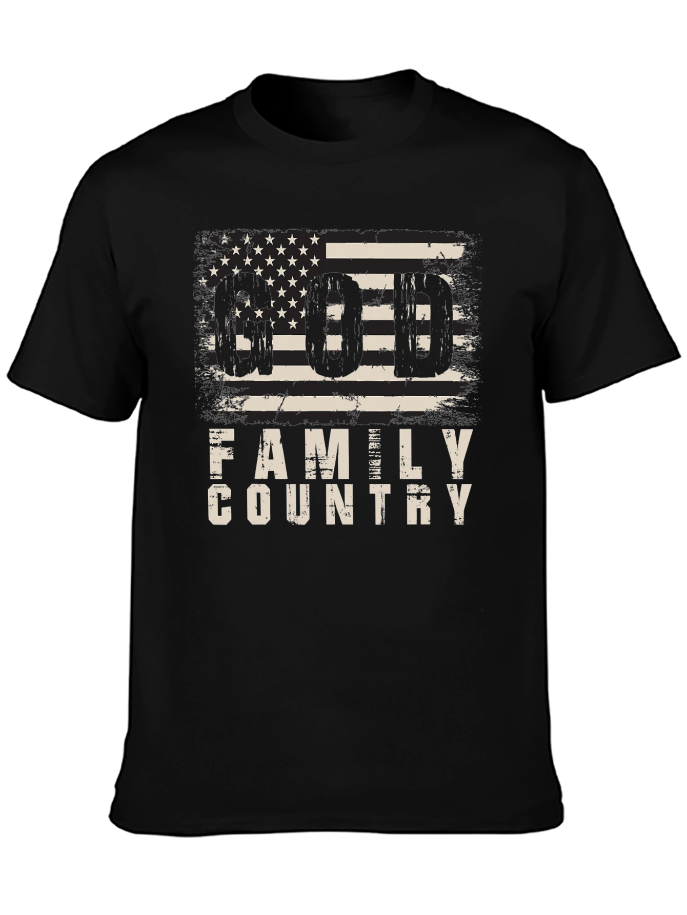 Family Country Patriotic Graphic T-Shirt
