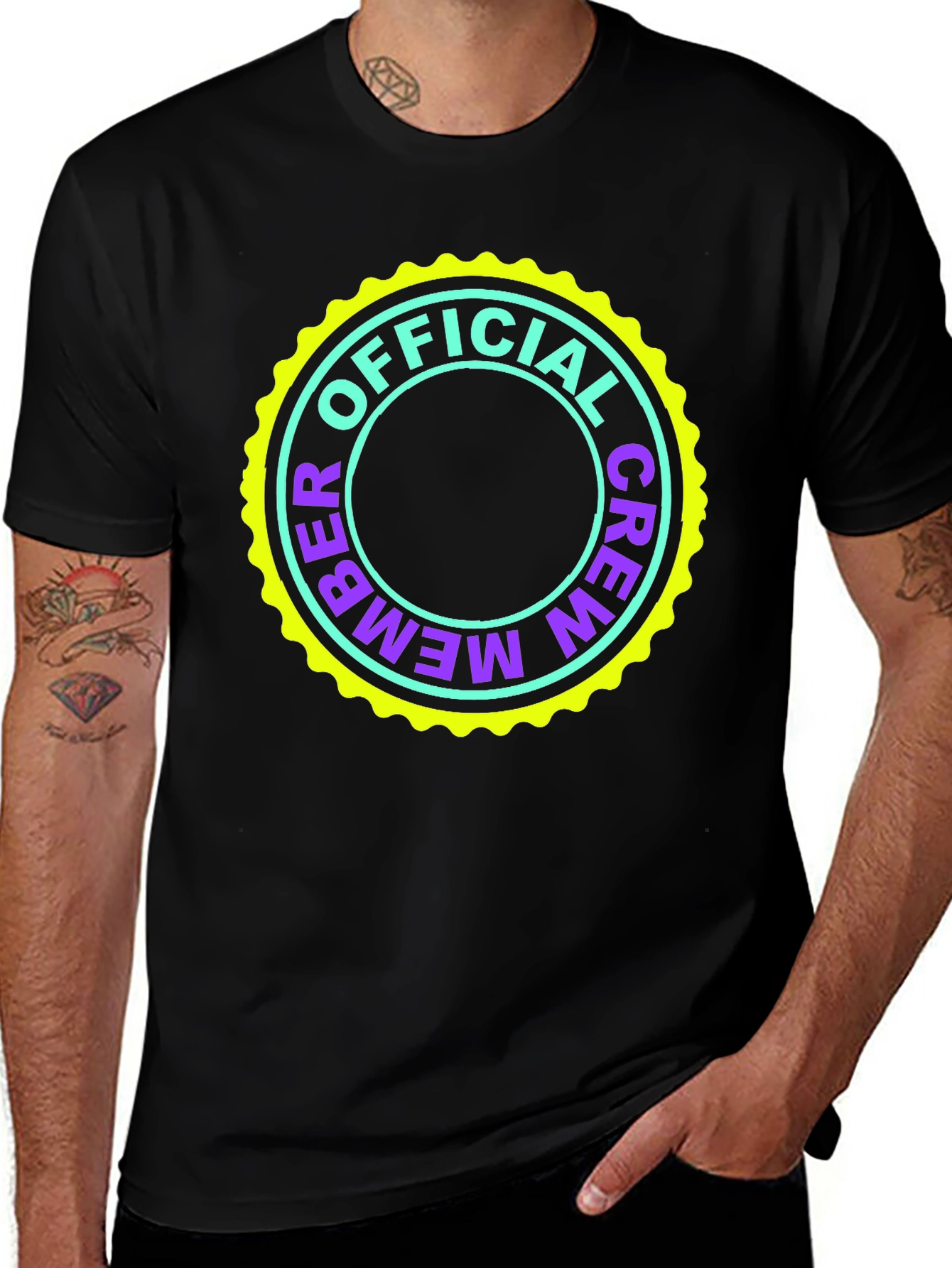 Beer Official Crew Member Black T-Shirt