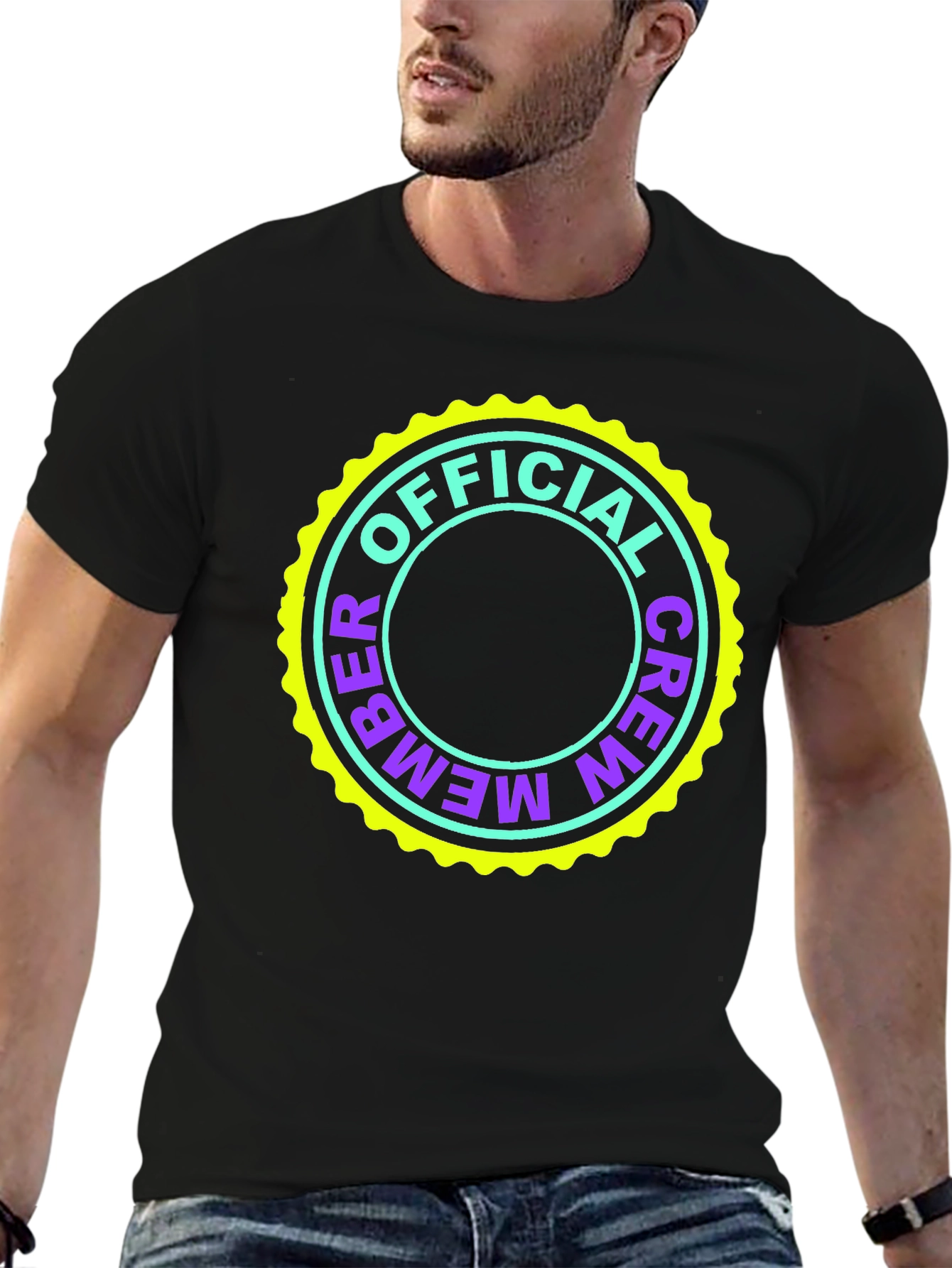 Beer Official Crew Member Black T-Shirt