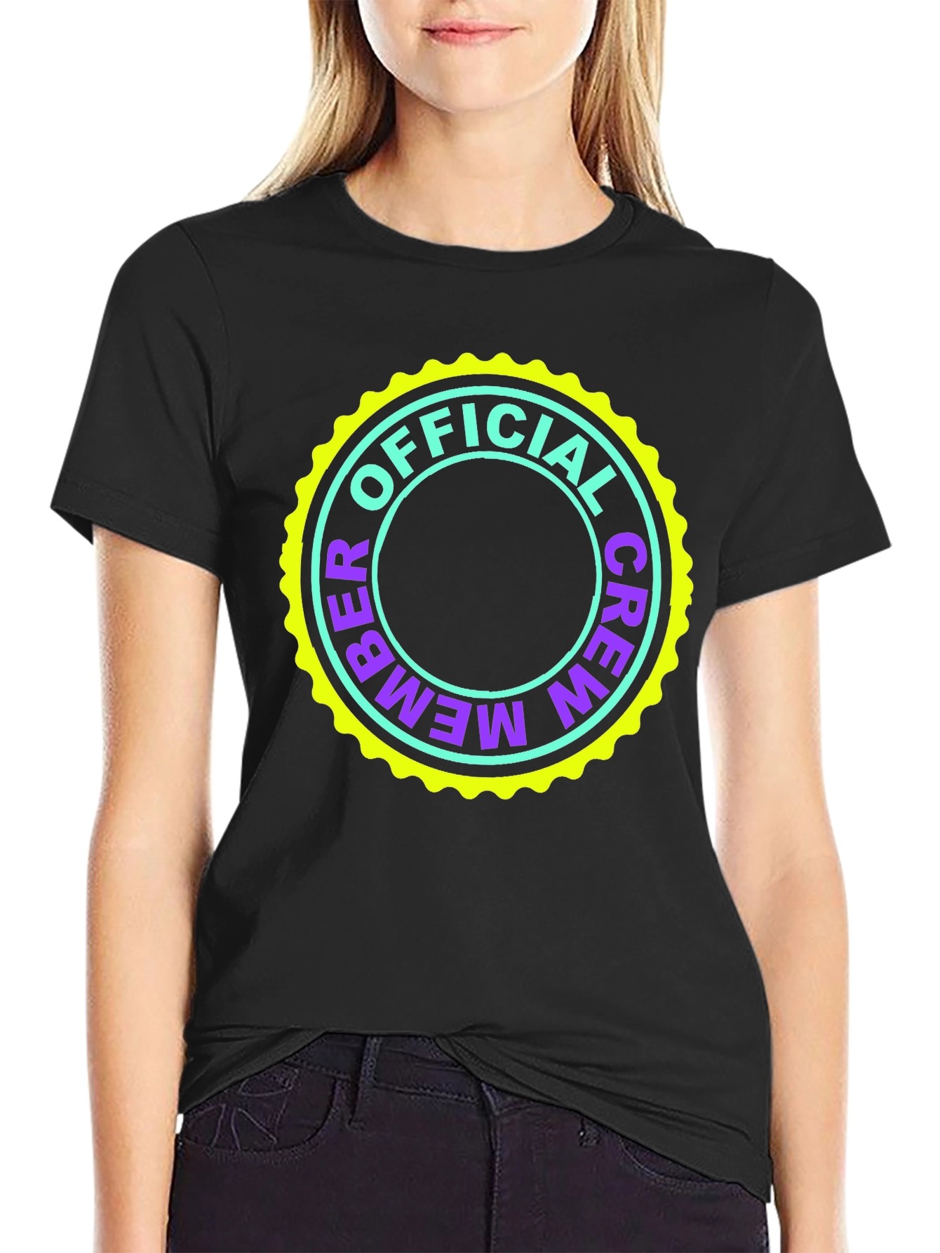 Beer Official Crew Member Black T-Shirt