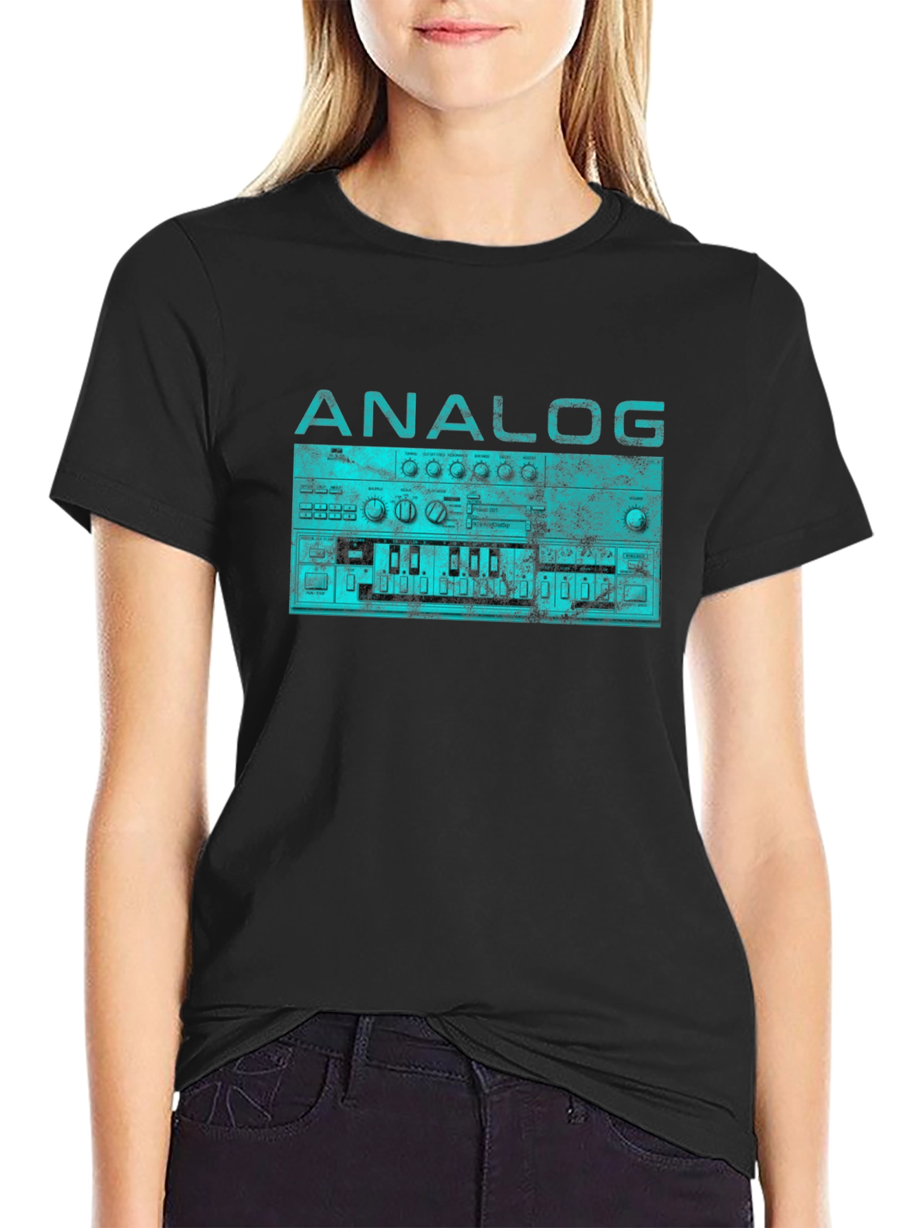 Analog Synth Graphic T-Shirt