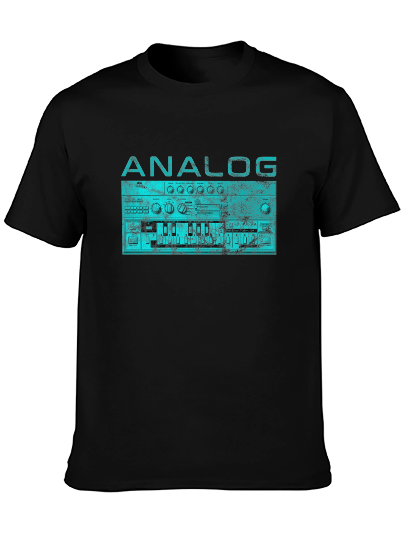 Analog Synth Graphic T-Shirt