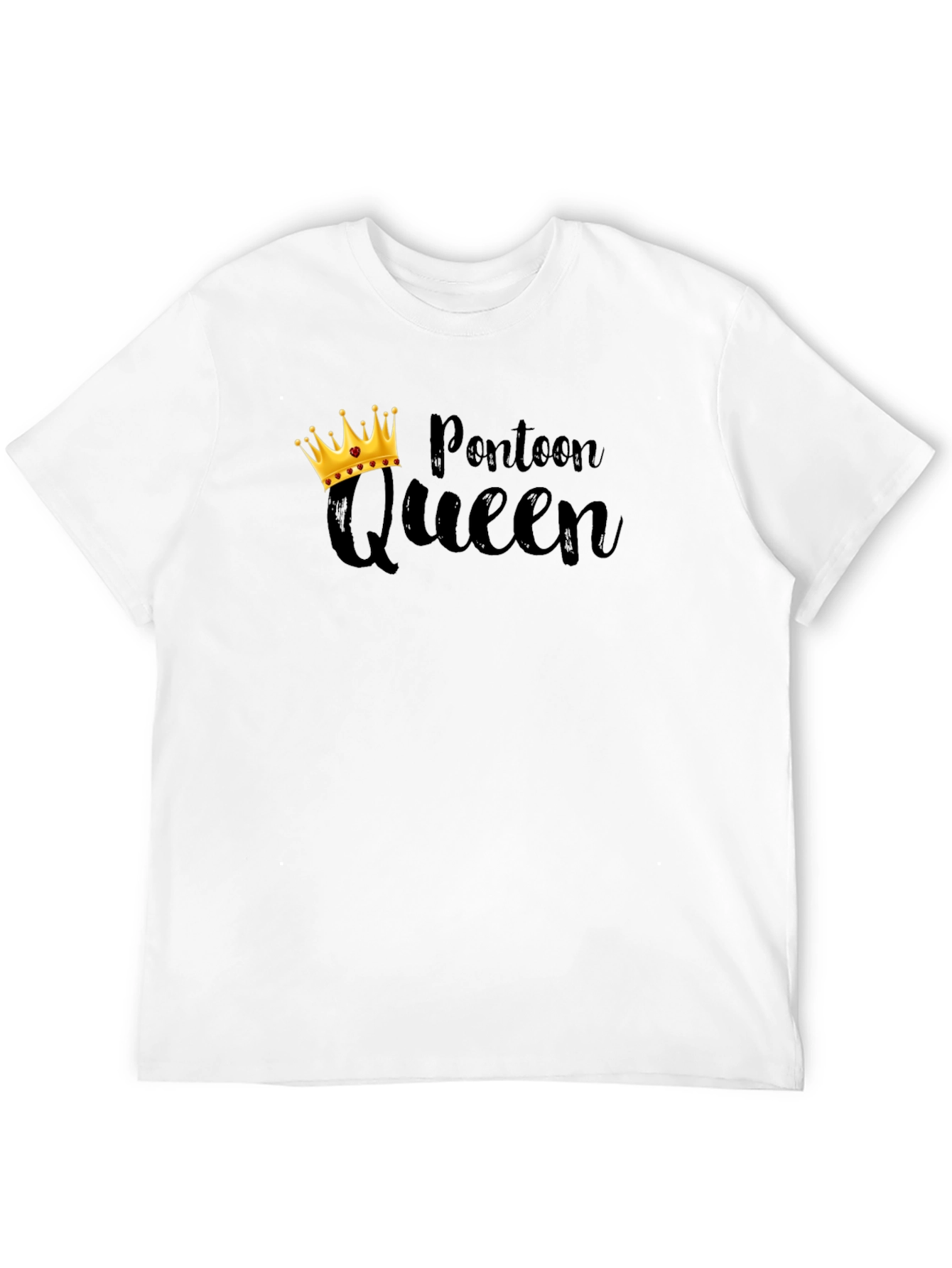 Pontoon Queen Black T-Shirt