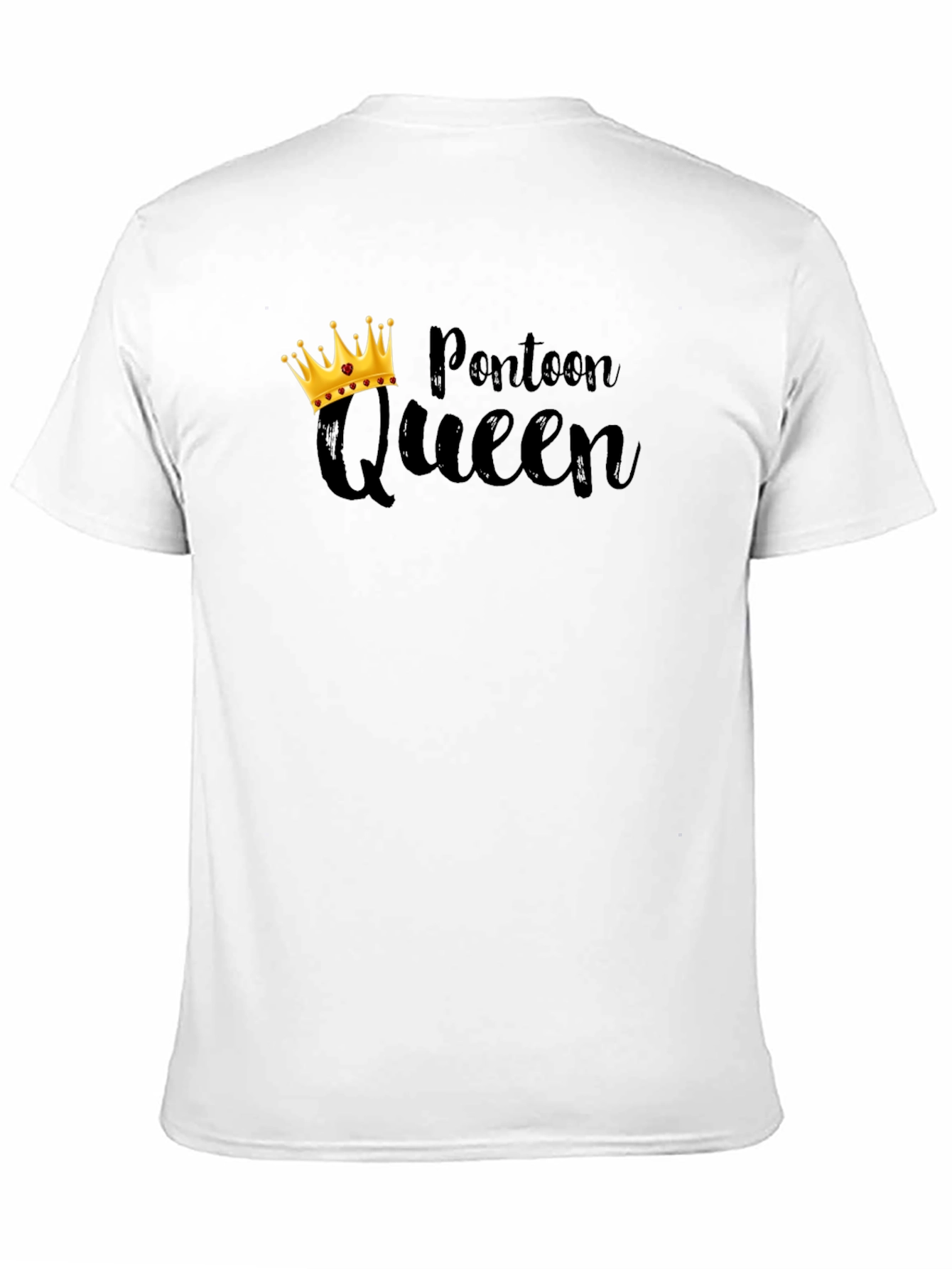 Pontoon Queen Black T-Shirt