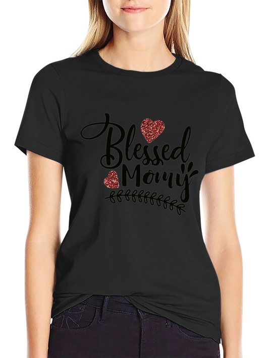 Blessed Mommy T-Shirt - Cute Mothers Day Tee