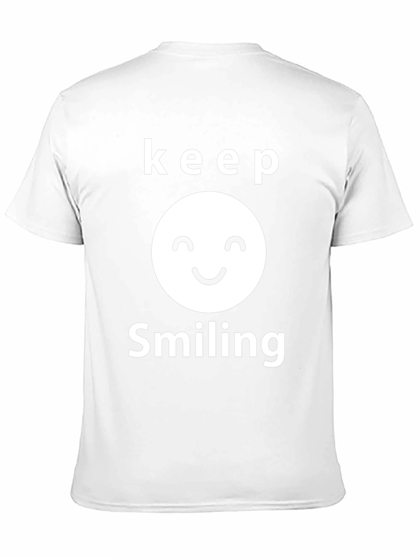 Keep Smiling Graphic T-Shirt - Positive Vibes