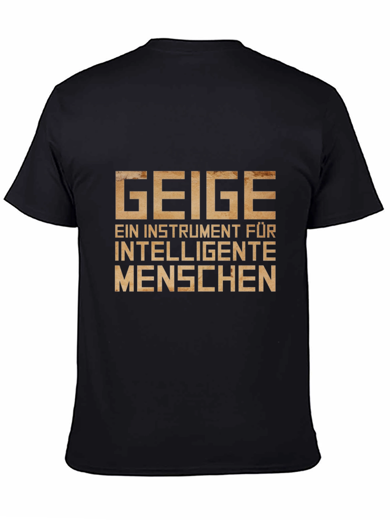 GEIGE Violin Instrument Intelligent People T-Shirt