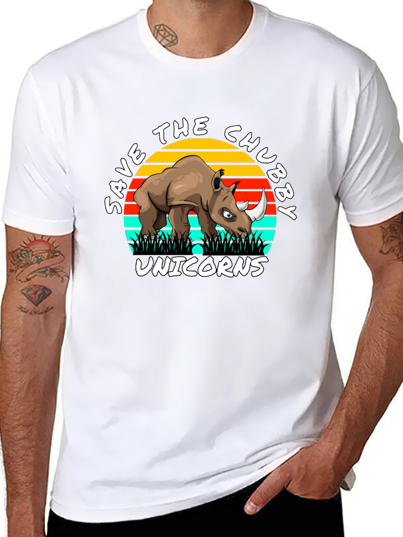 Save the Chubby Unicorns T-Shirt