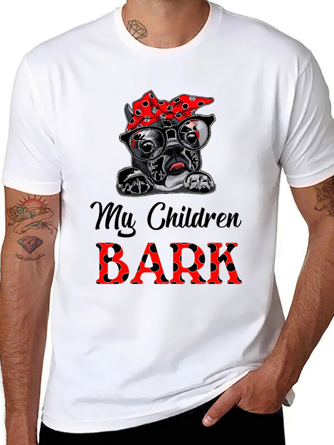 Dog Mom T-Shirt - My Children Bark Tee