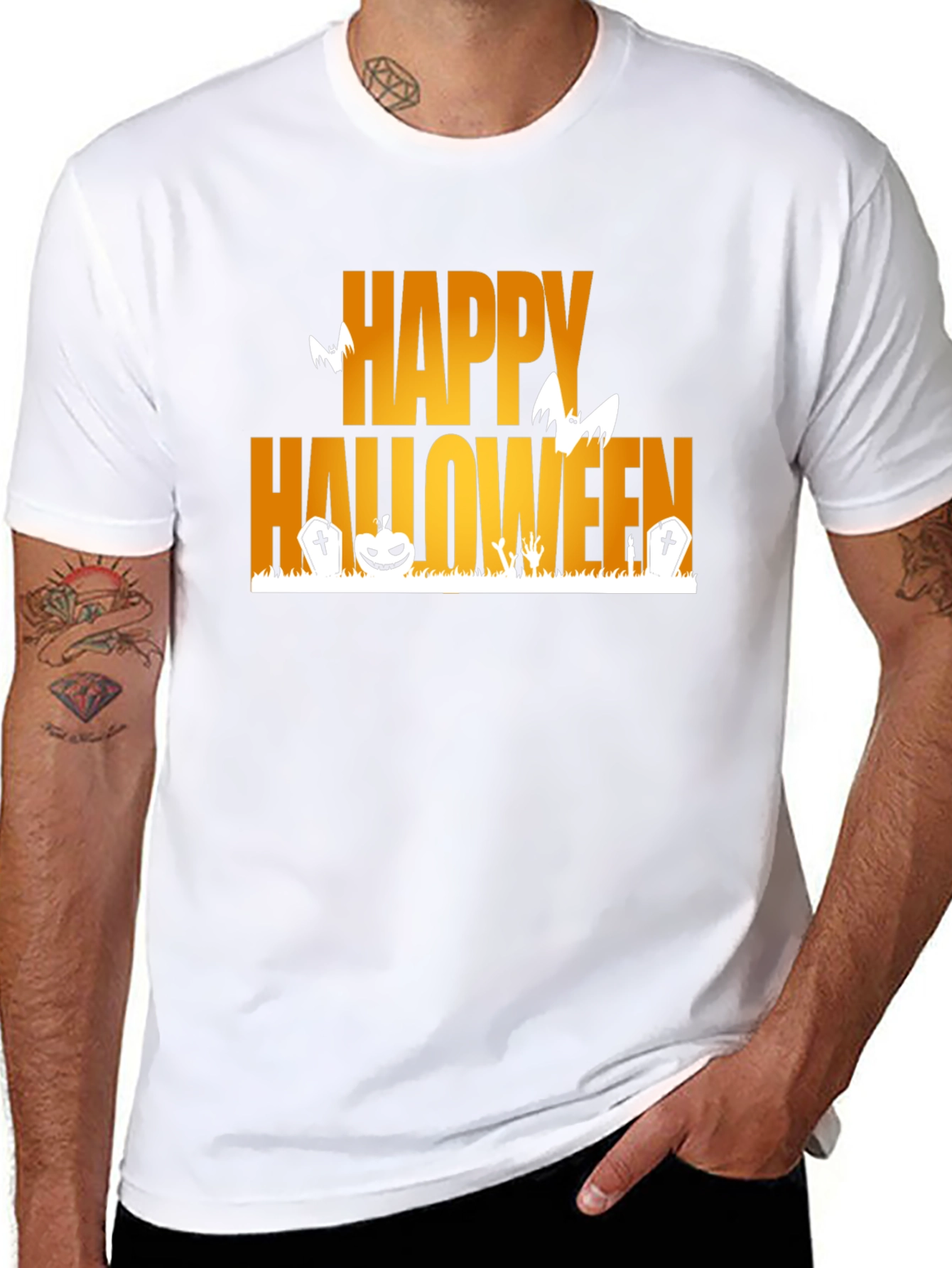 Happy Halloween T-Shirt: Spooky & Stylish
