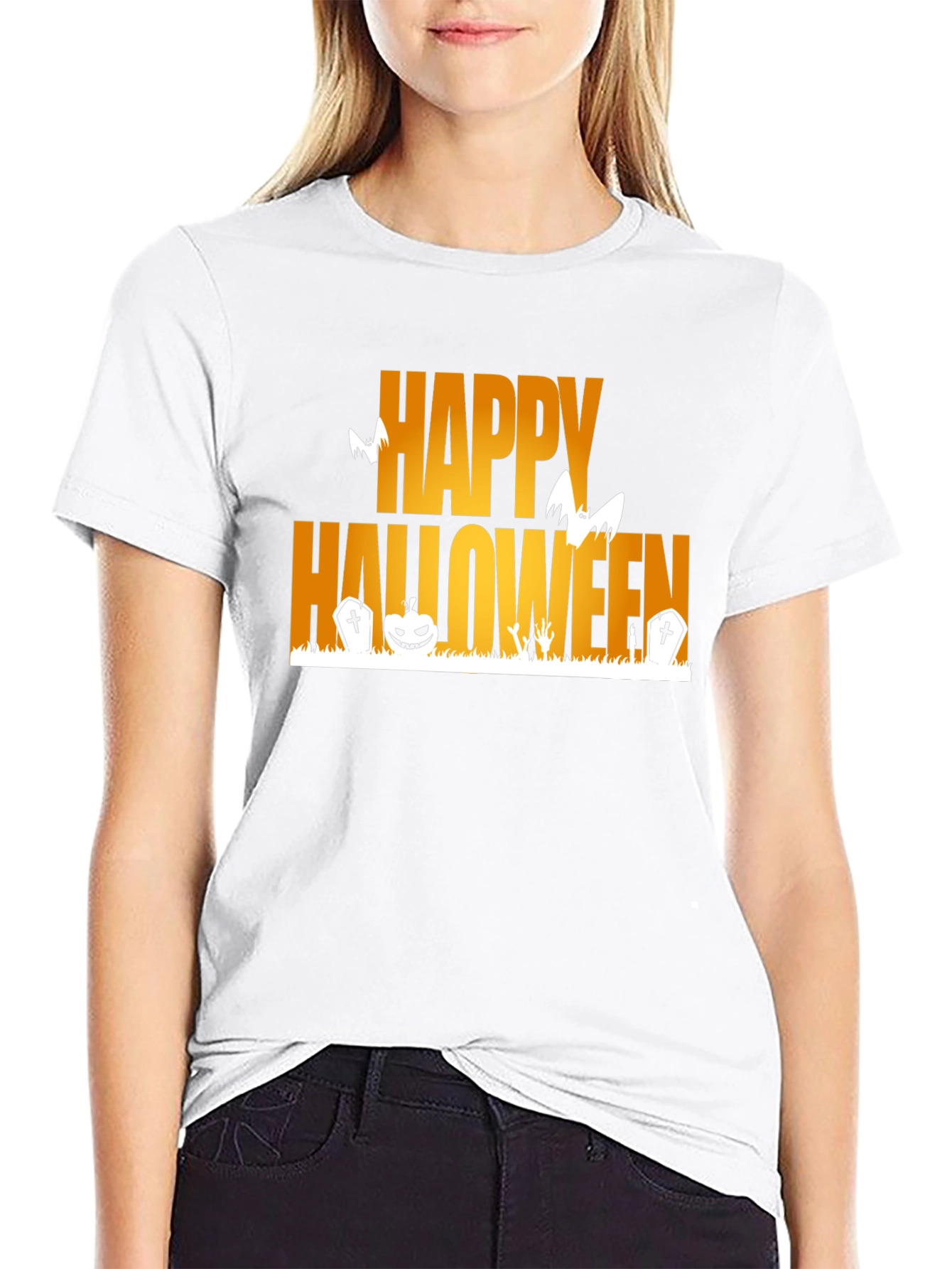 Happy Halloween T-Shirt: Spooky & Stylish