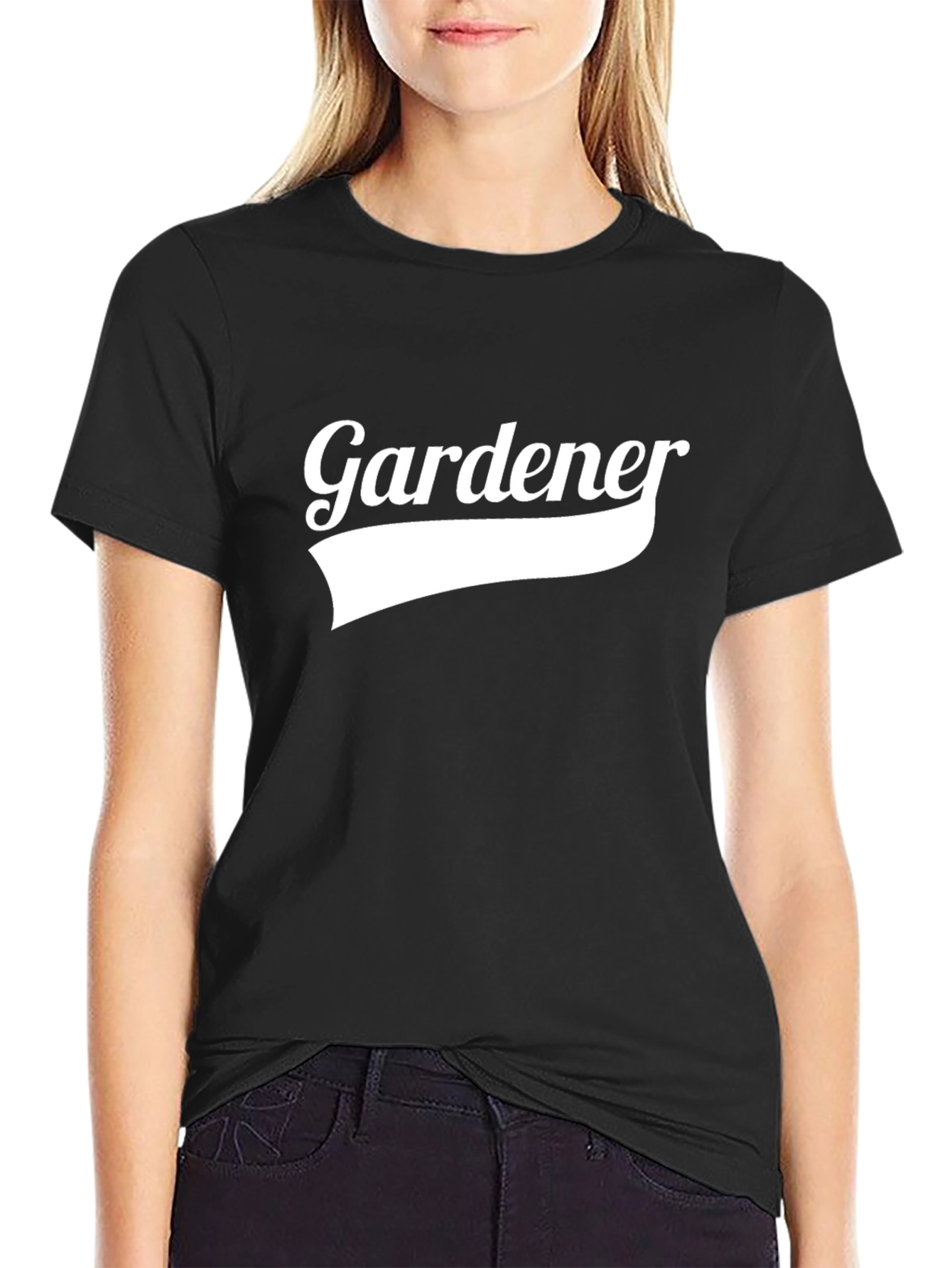 Gardener Graphic Tee - Black Casual Shirt