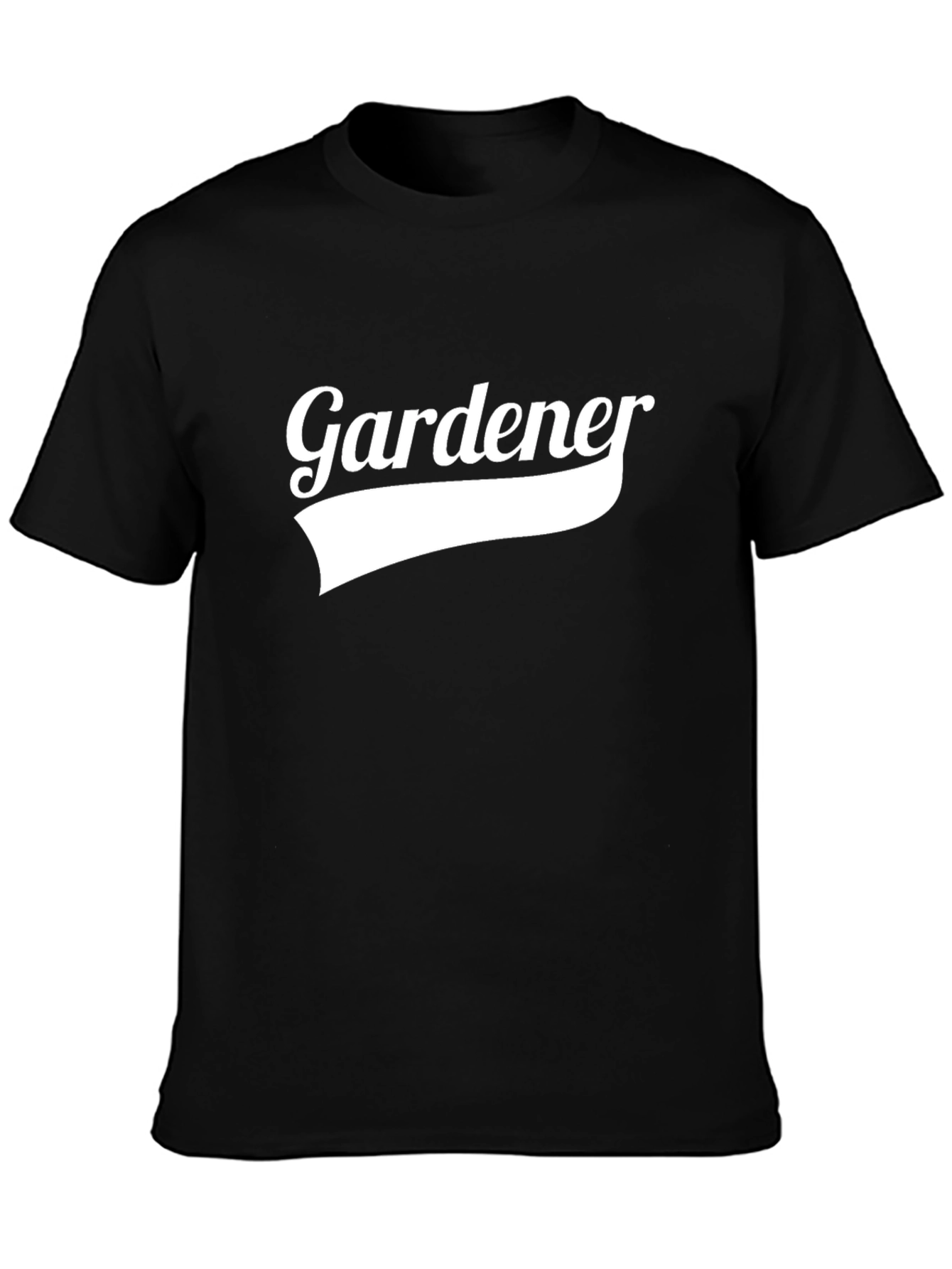 Gardener Graphic Tee - Black Casual Shirt