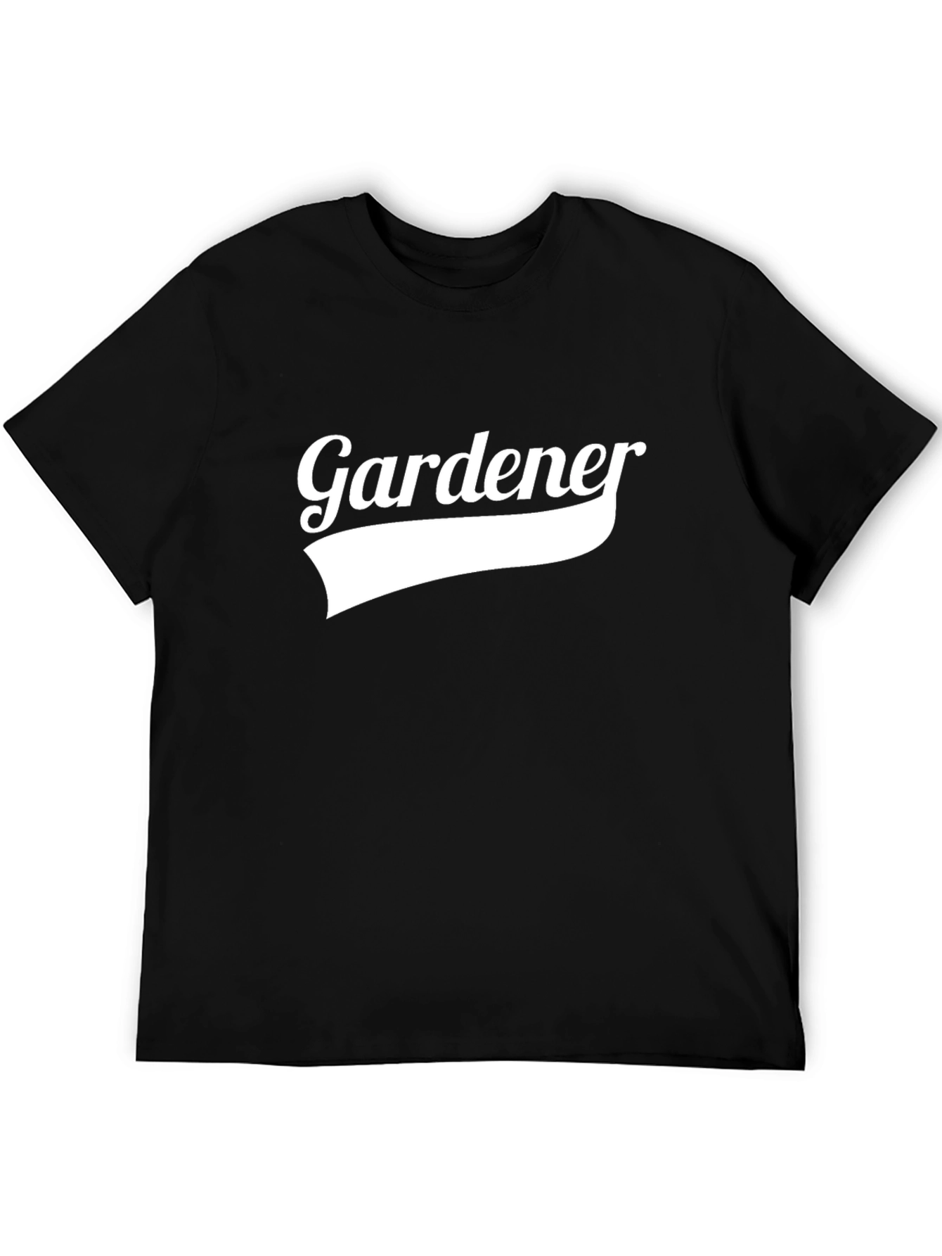 Gardener Graphic Tee - Black Casual Shirt