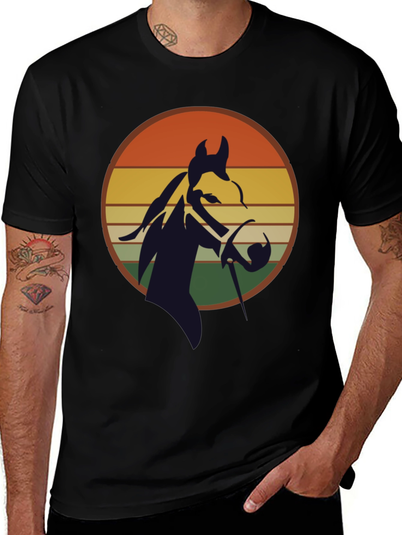 Retro Horse Silhouette T-Shirt