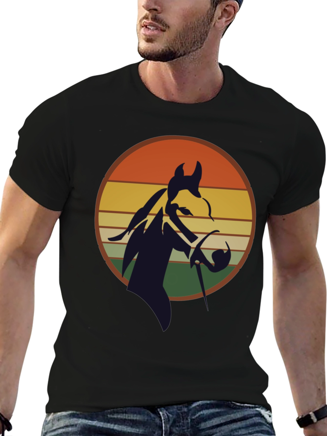 Retro Horse Silhouette T-Shirt