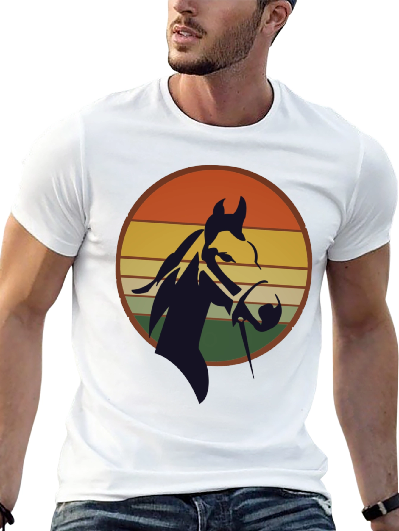 Retro Horse Silhouette T-Shirt