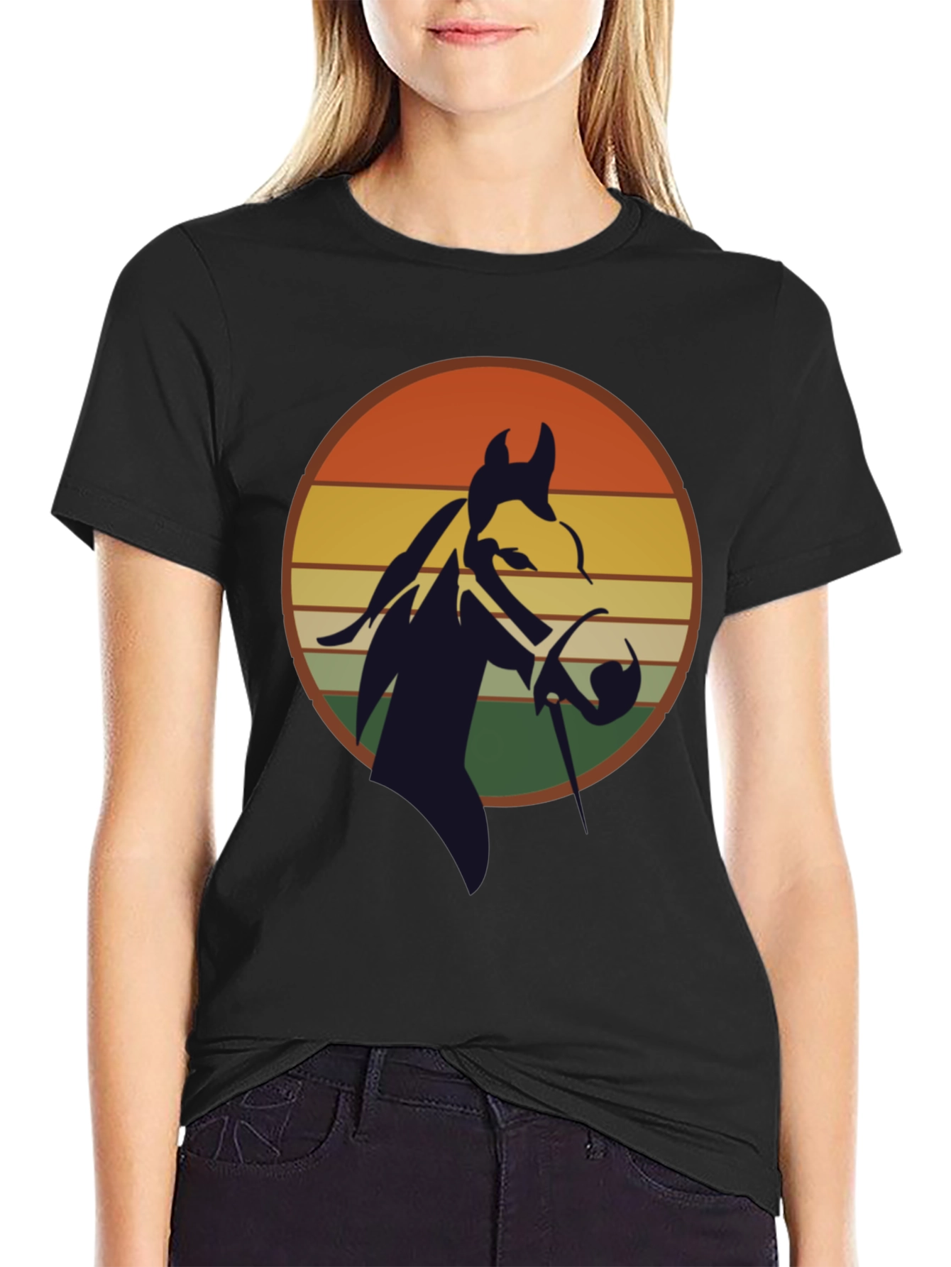 Retro Horse Silhouette T-Shirt