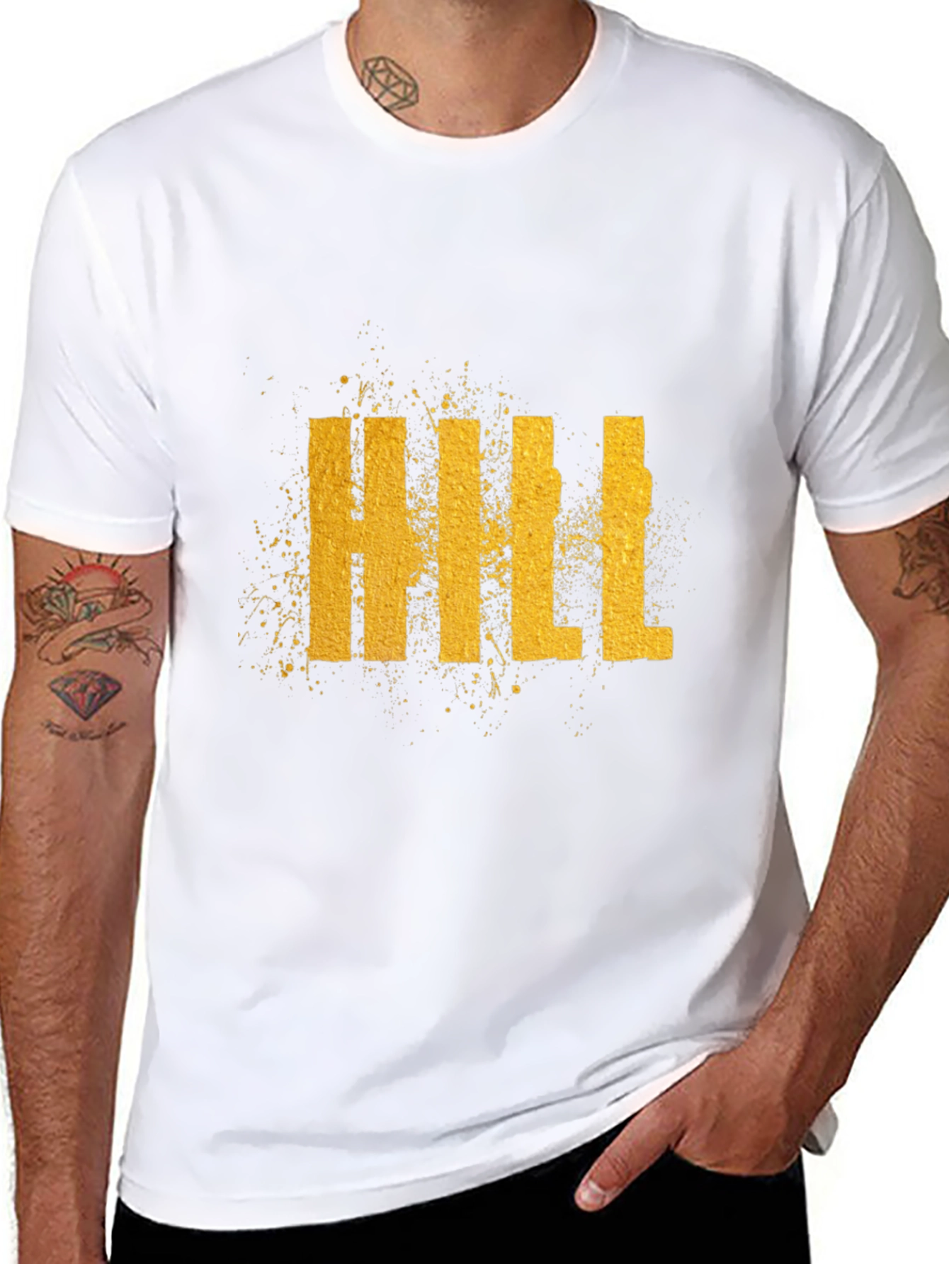 Hill Graphic Tee - Modern Streetwear Shirt