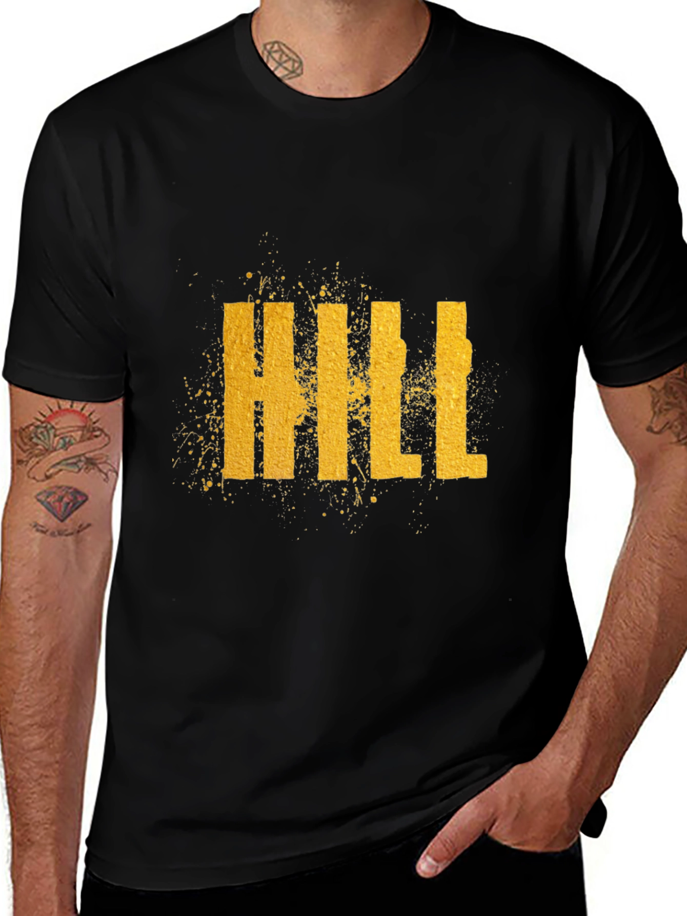 Hill Graphic Tee - Modern Streetwear Shirt
