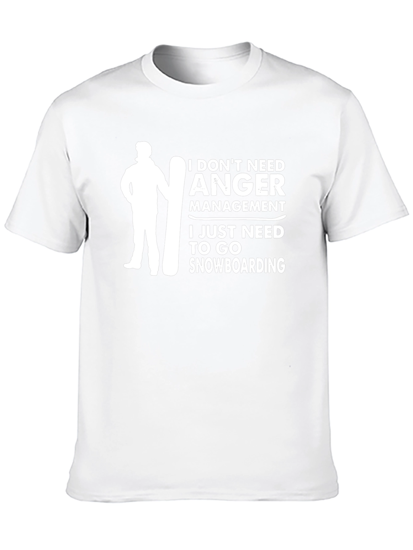 Snowboarding Humor Graphic Tee