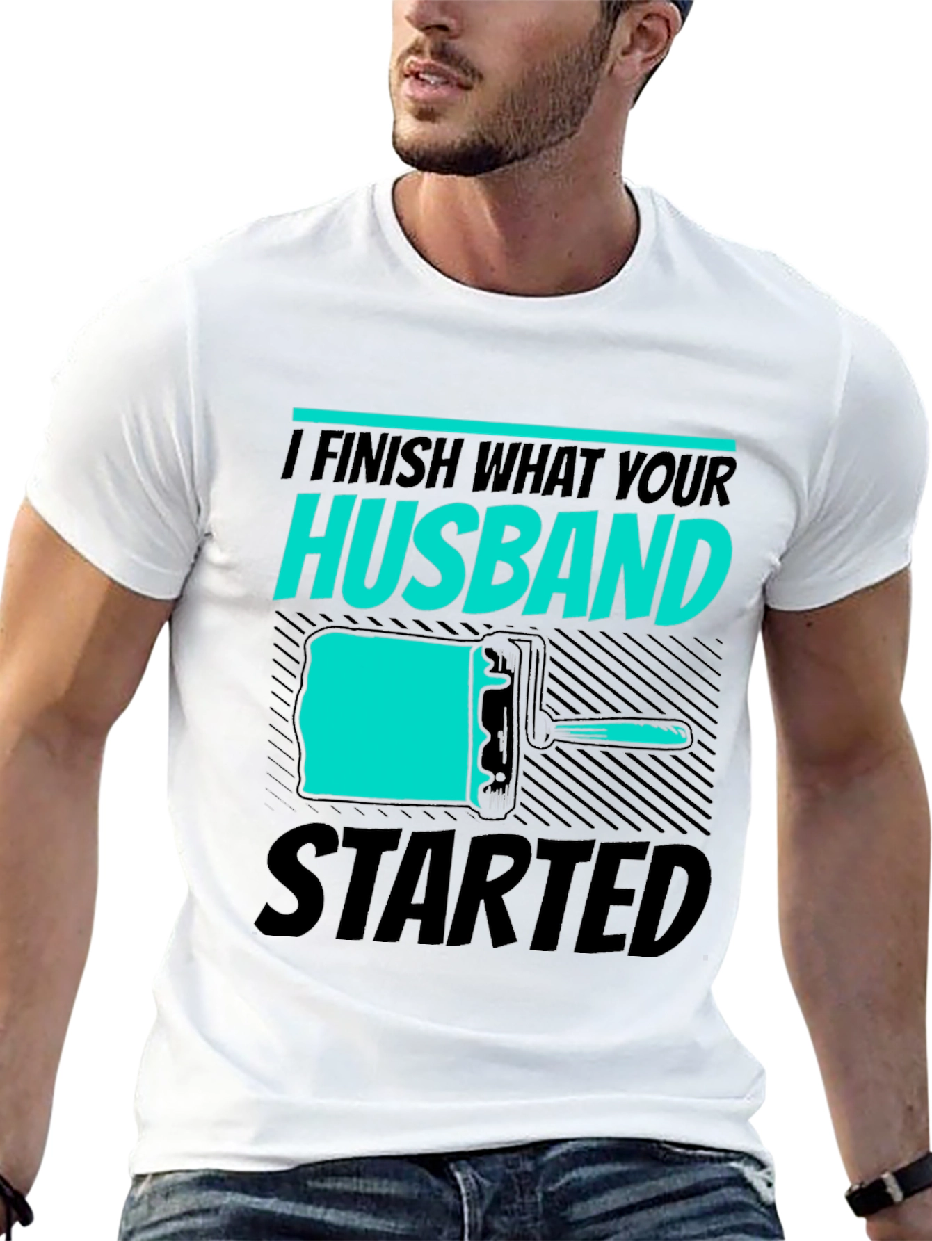 I Finish What Your Husband Started T-Shirt