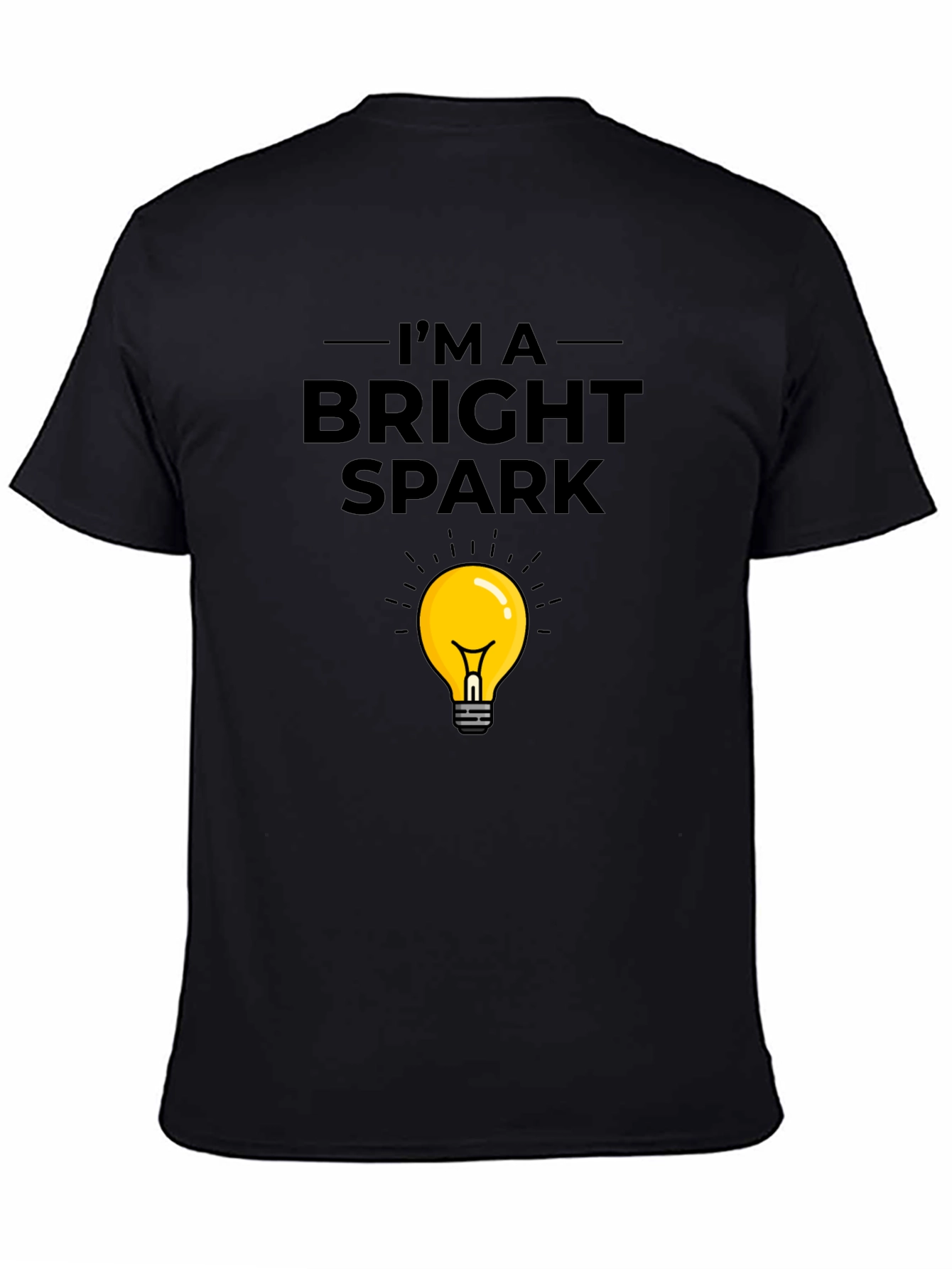 Bright Spark T-Shirt - Light Bulb Graphic Tee