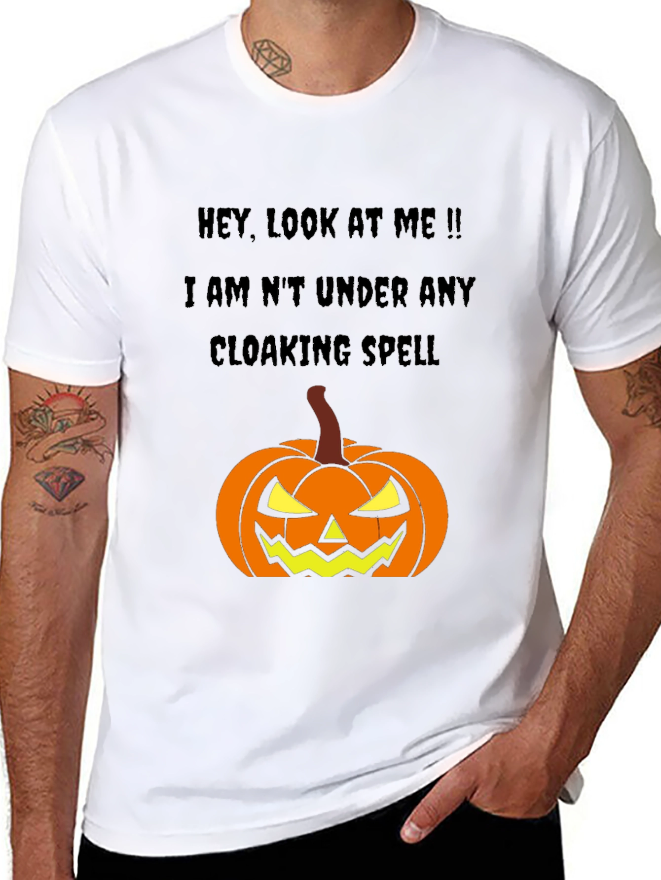 Halloween Cloaking Spell T-Shirt